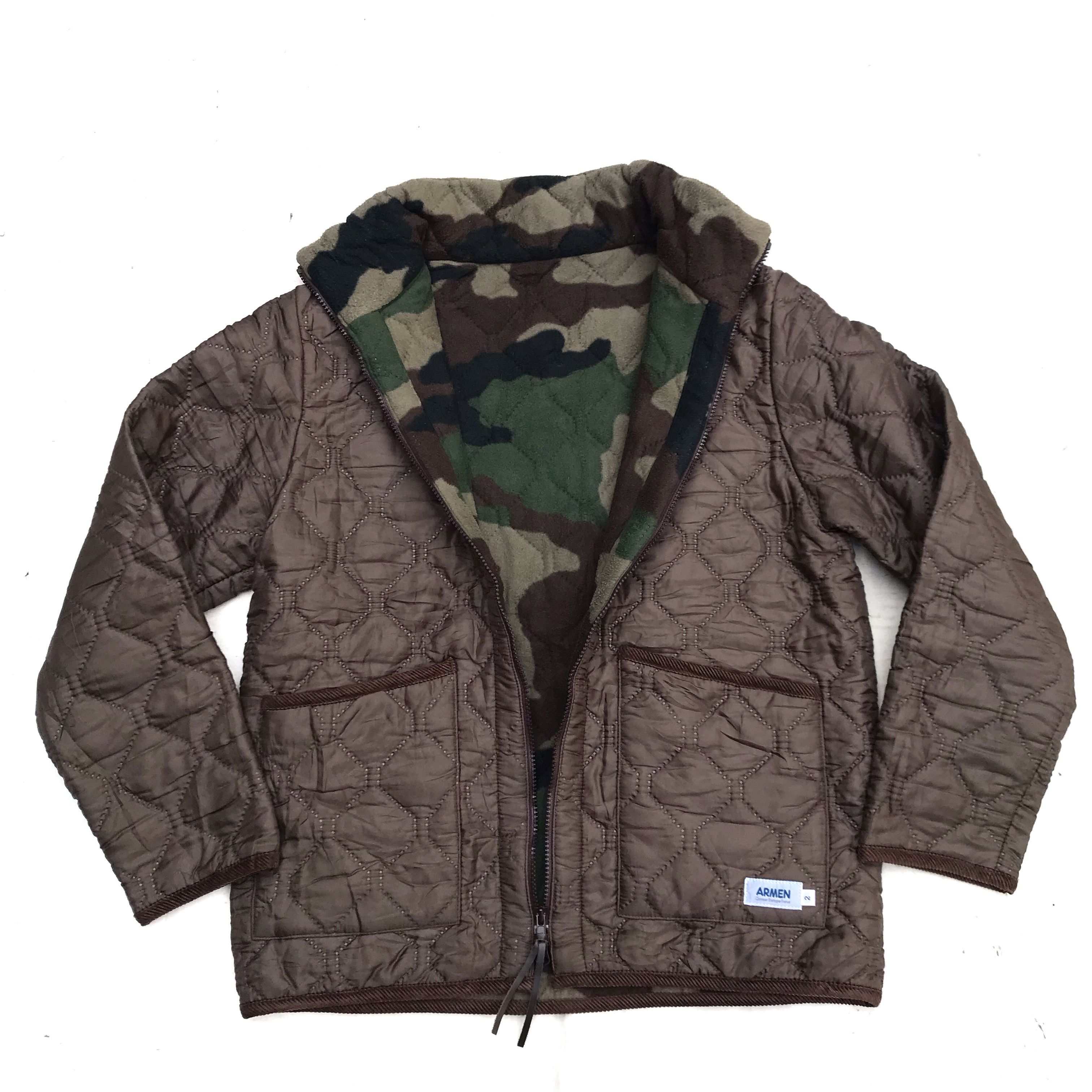 Other ARMEN Reversible Lining Camouflage Quilted Jacket Woodland Size US M / EU 48-50 / 2 - 2 Thumbnail