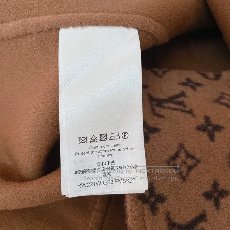 Louis Vuitton Louis Vuitton Old-print woolen skirt Size 33" - 6 Thumbnail