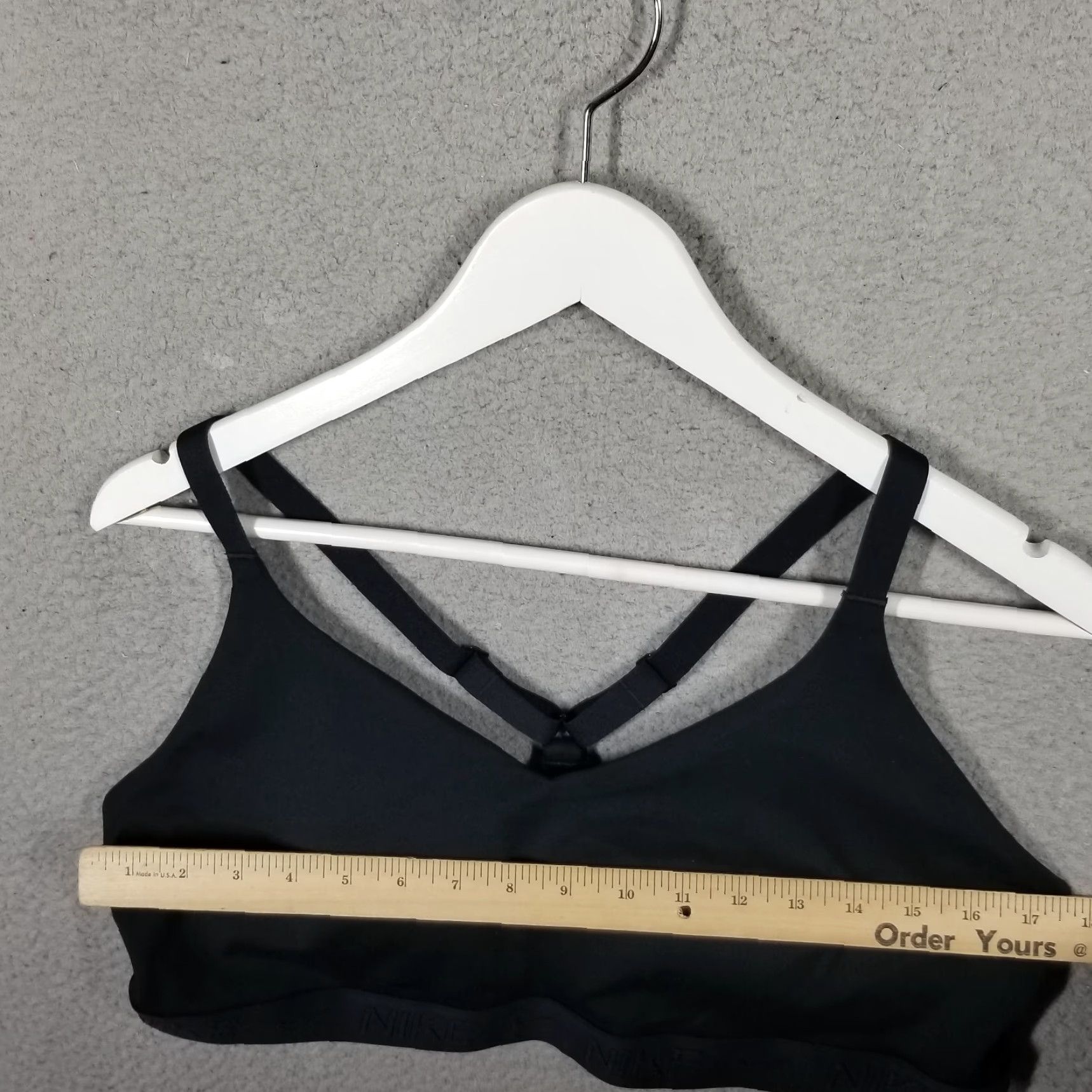 Nike Nike Women's 1X Indy Light Support Padded Sports Bra Black FD1064-010 NEW Size ONE SIZE - 6 Thumbnail