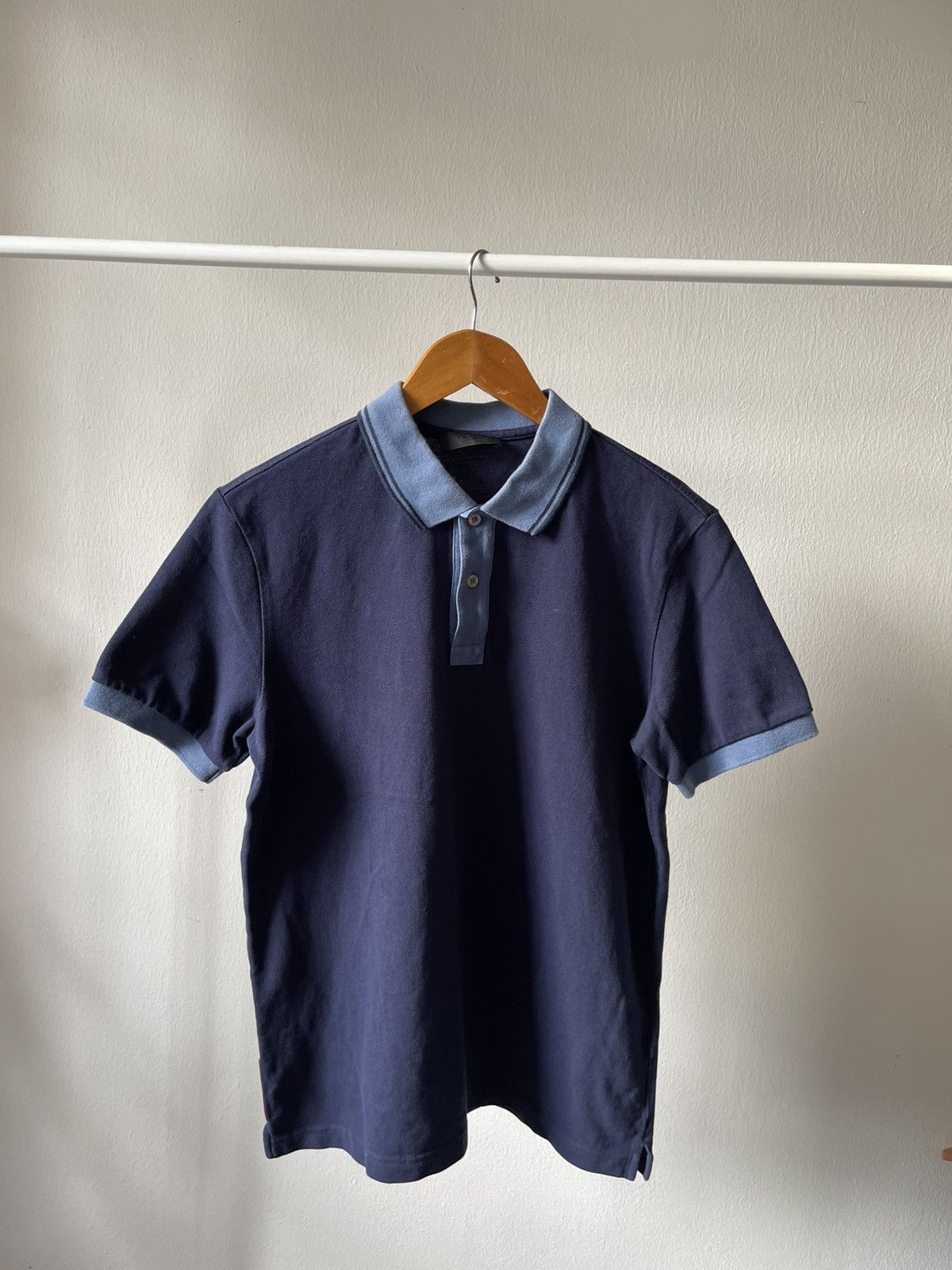 Prada Prada Side Logo Polo Shirt Size US M / EU 48-50 / 2 - 3 Thumbnail