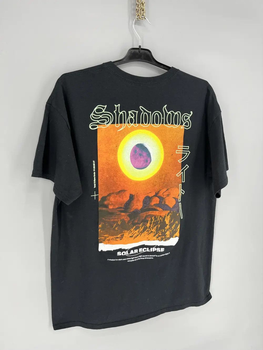 Empyre EMPYRE T-Shirt Mens Sz L Black Shadows Streetwear Sryle Size US XL / EU 56 / 4 - 2 Thumbnail