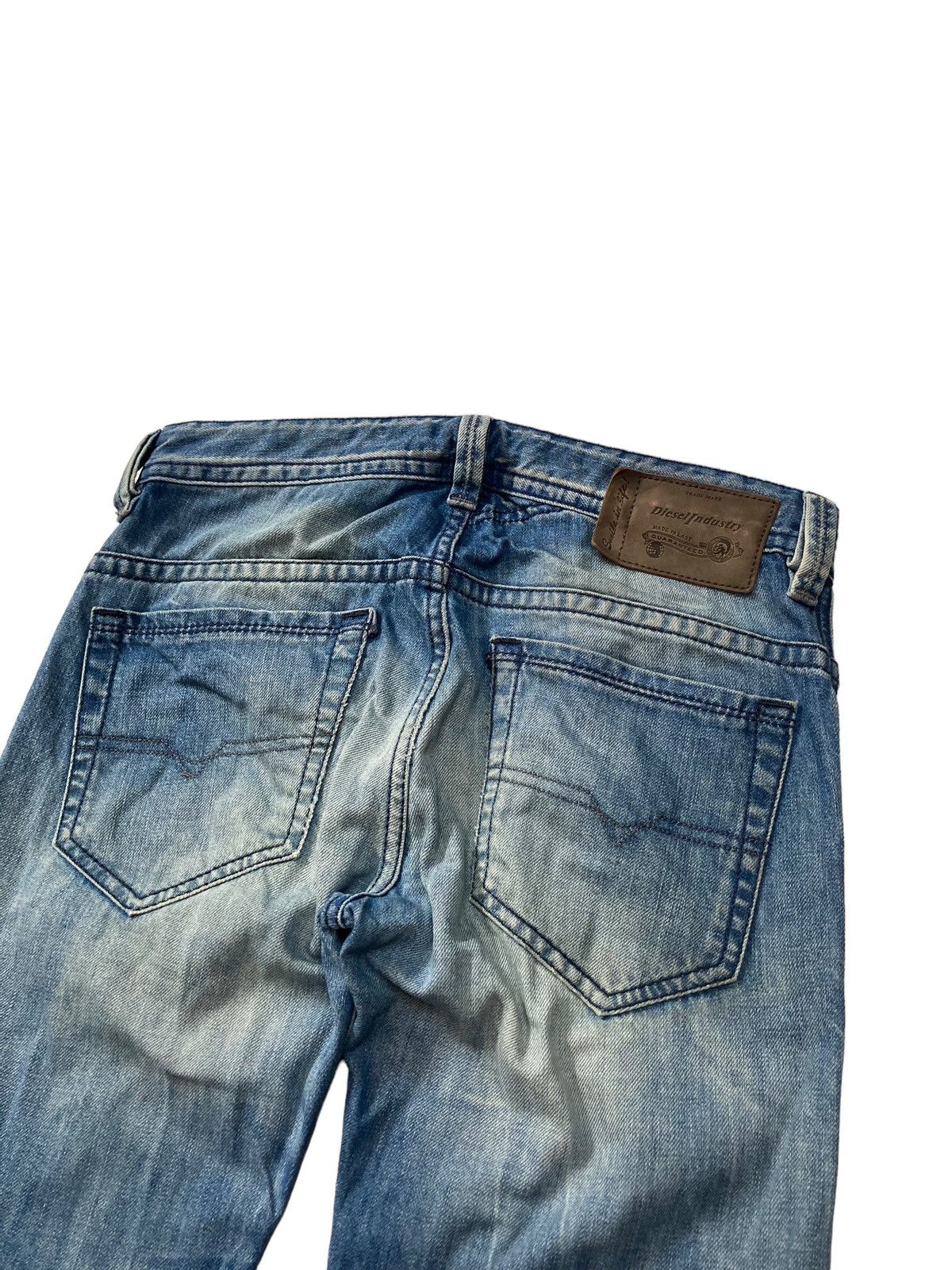 Diesel × Japanese Brand Vintage y2k Diesel Jeans Denim Distressed Faded Washed Size US 28 / EU 44 - 5 Thumbnail
