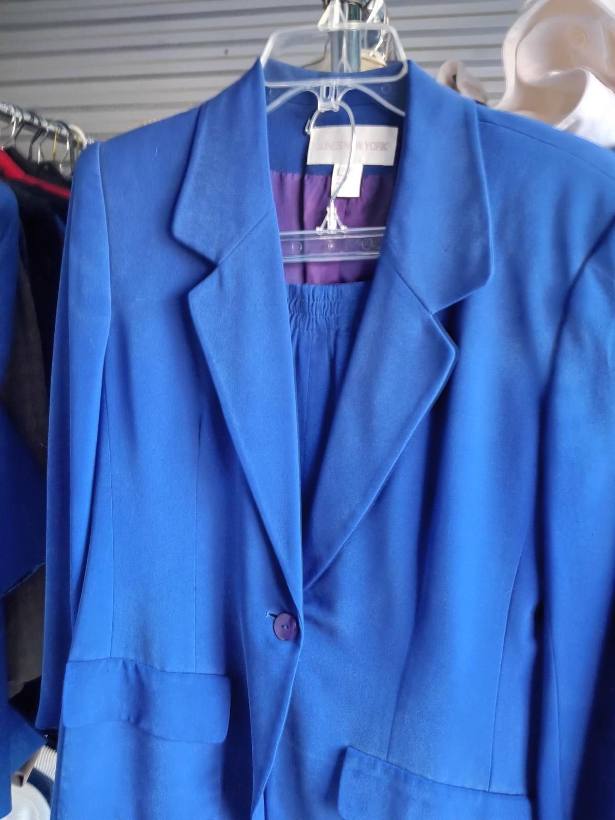 Jones New York Jones New York Women's Blue Suit Set Size M / US 6-8 / IT 42-44 - 3 Thumbnail