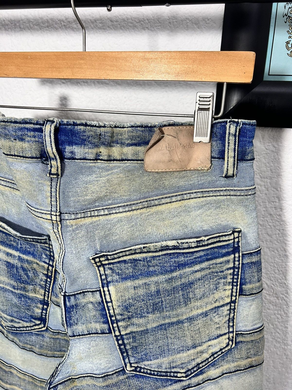 Valabasas VALABASAS STACKED DENIM JEANS Size US 34 / EU 50 - 6 Thumbnail