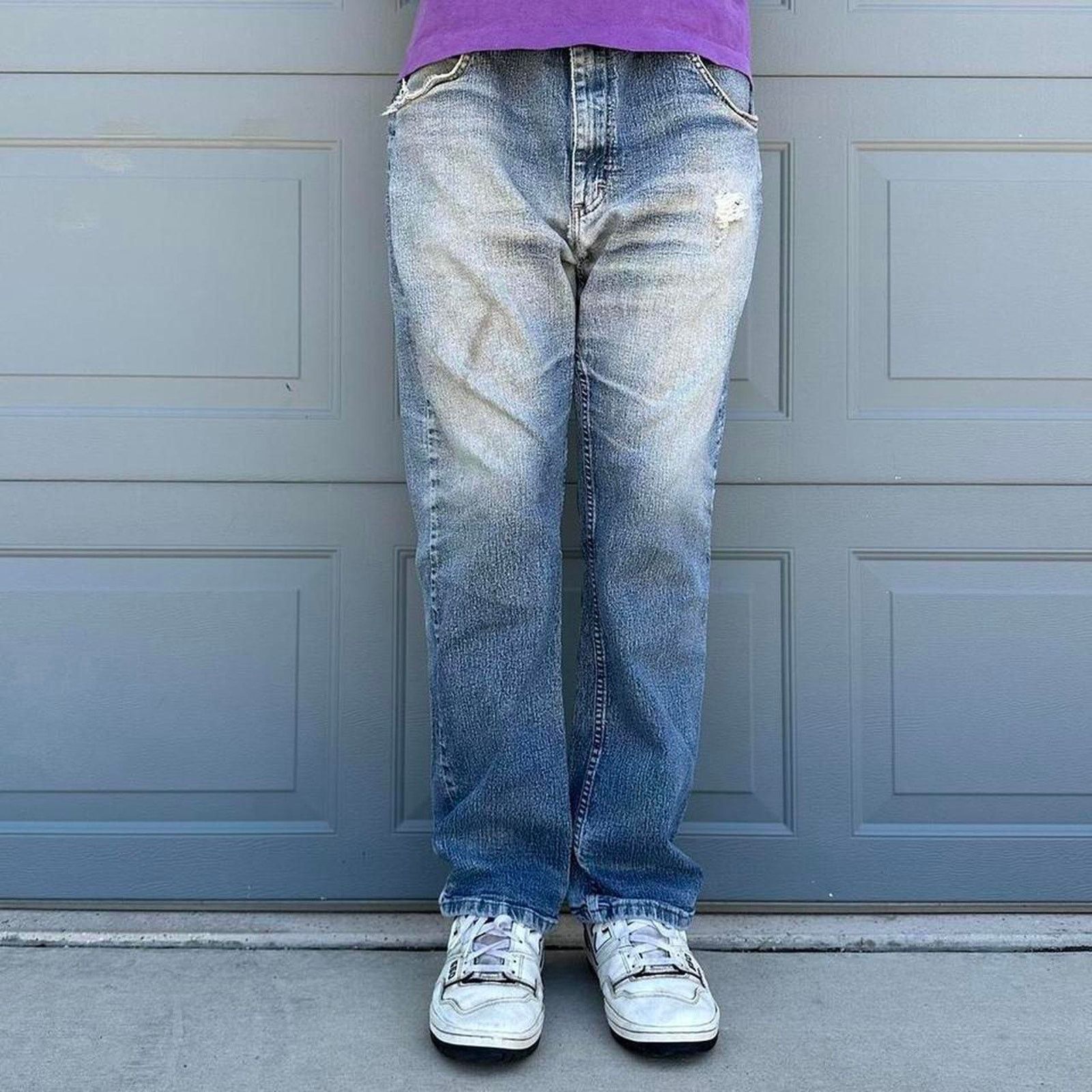 Dickies Vintage sun faded dickies blue jeans Size US 36 / EU 52 - 2 Thumbnail