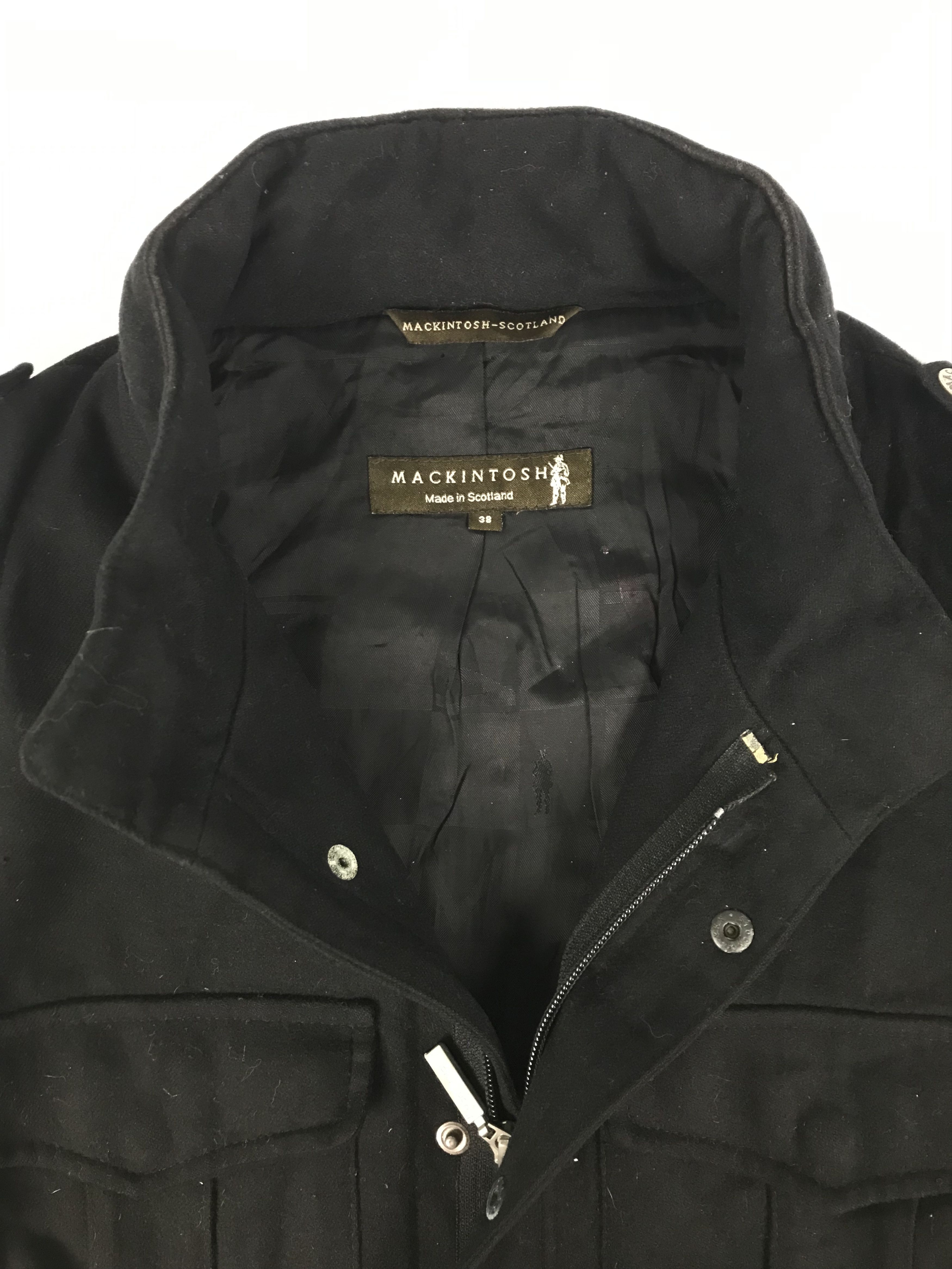 Mackintosh Made in Scotland Mackintosh Wool Jacket Size US S / EU 44-46 / 1 - 4 Thumbnail