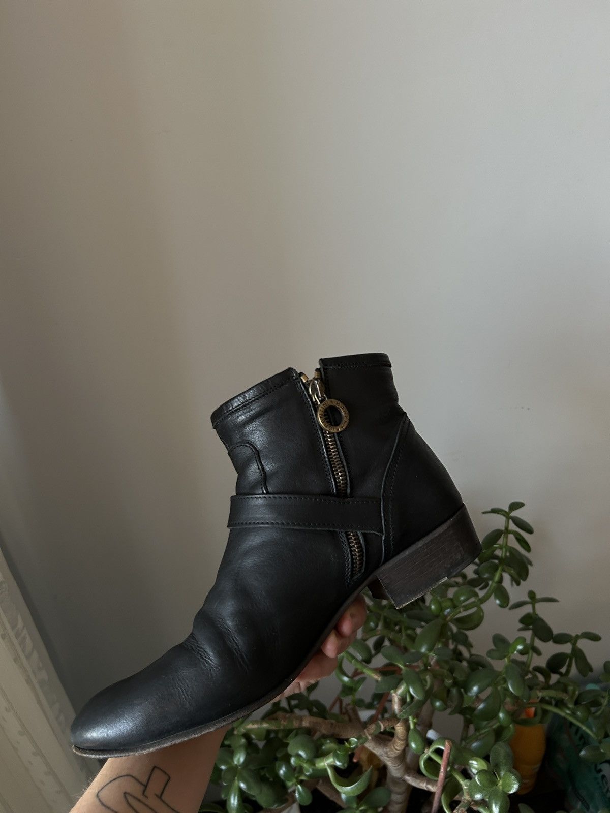 Fiorentini + Baker Fiorentini + Baker black elf zip ankle boots Size US 8 / EU 41 - 4 Thumbnail