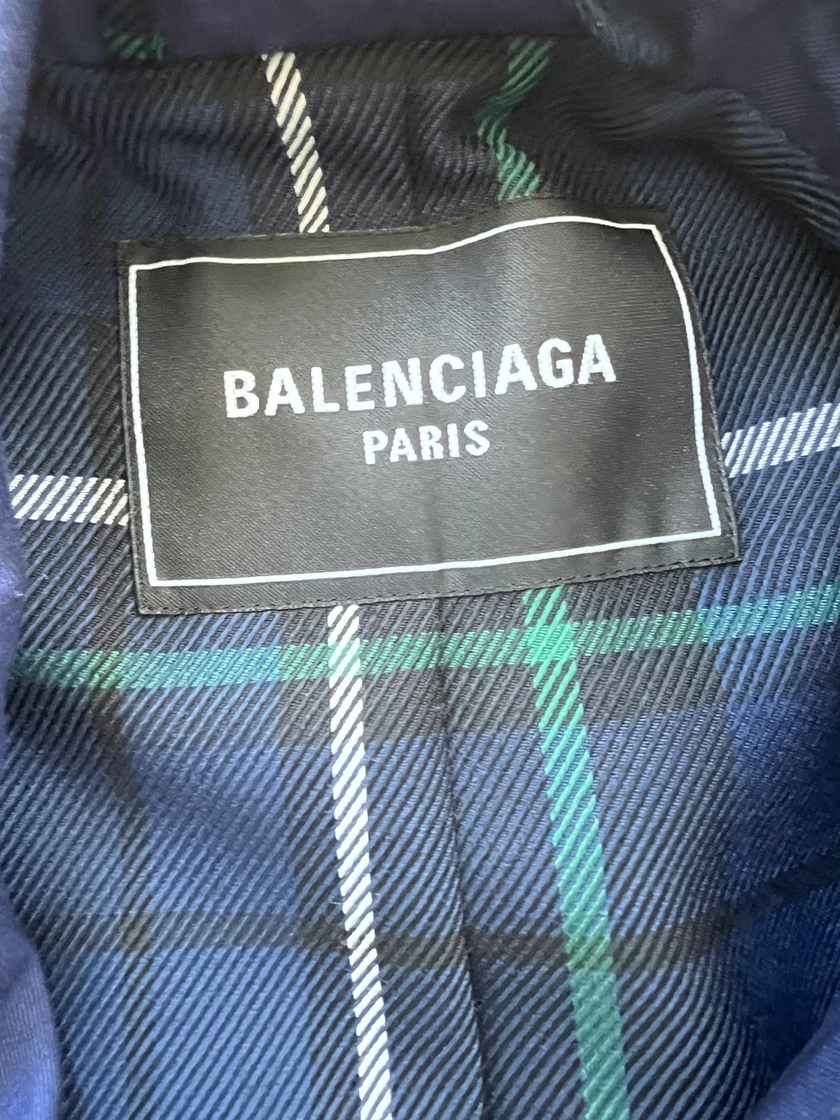 Balenciaga Spring 22 Clones Runway Safety Pin Wrap Car Coat Size 2 Size US M / EU 48-50 / 2 - 7 Thumbnail