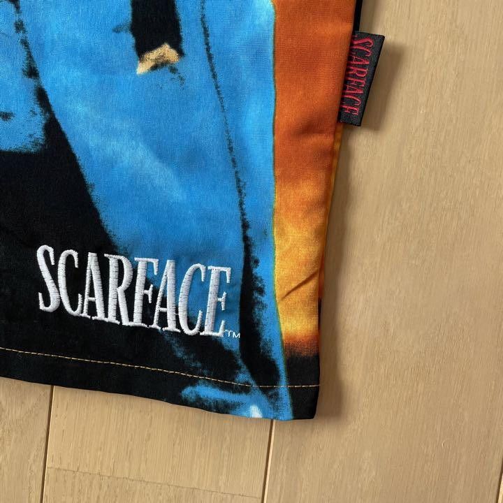 Vintage Scarface Tony Montana open collar shirt Very rare XL Size US XL / EU 56 / 4 - 3 Thumbnail