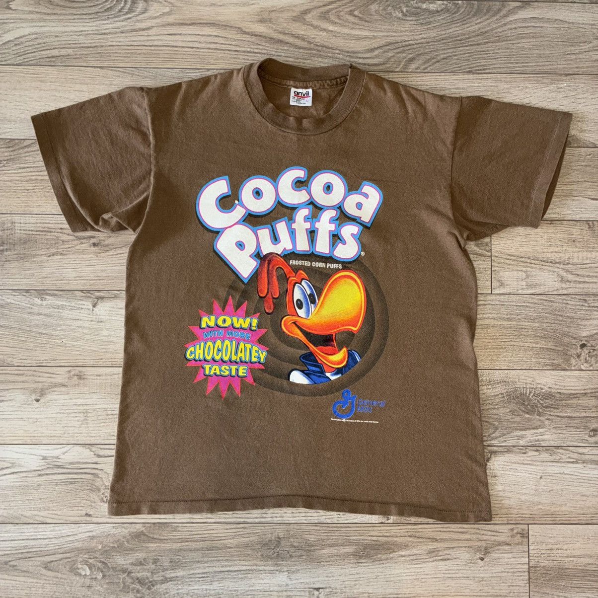 Anvil 90s Cocoa Puffs General Mills cereal promo tee shirt Size US L / EU 52-54 / 3 - 1 Thumbnail