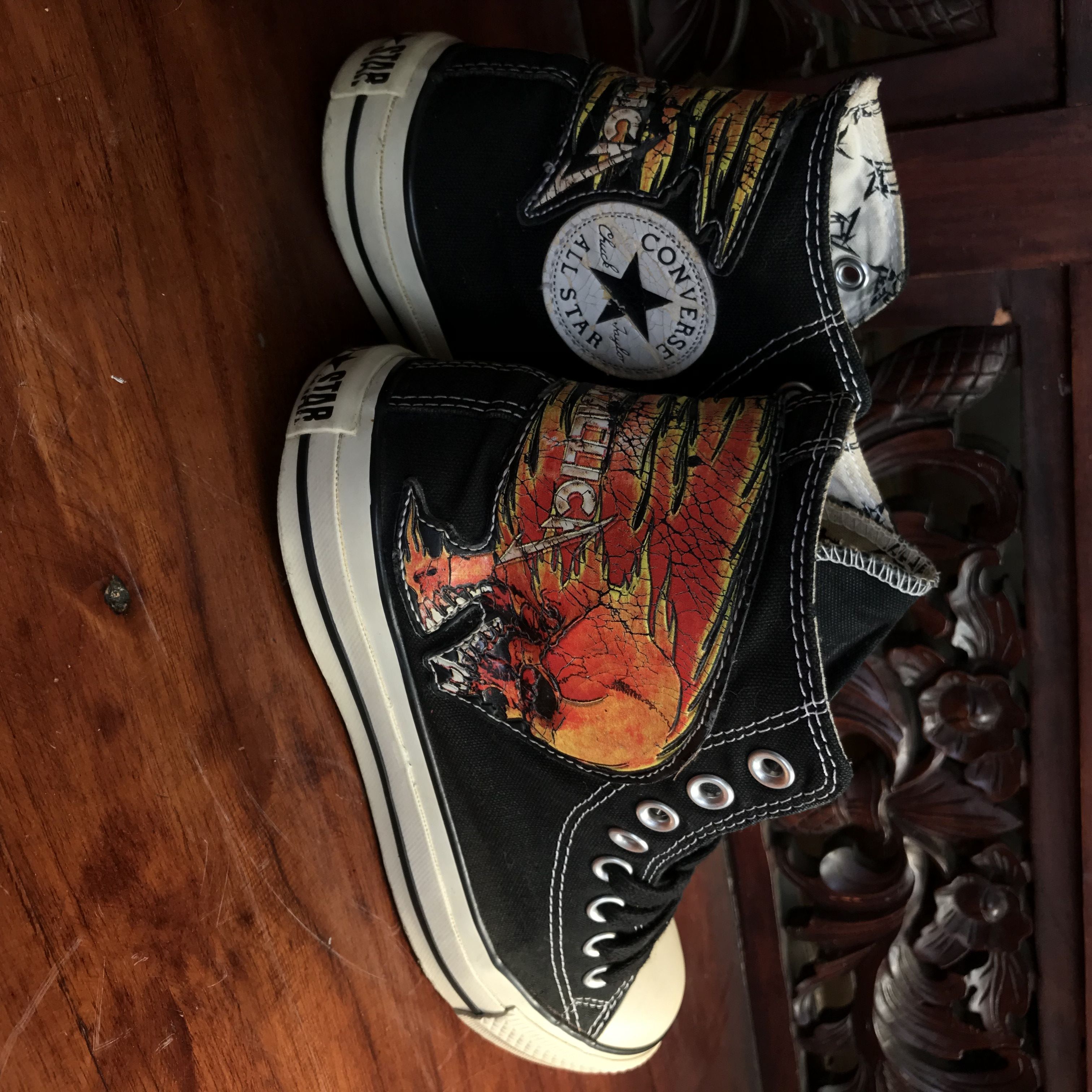 Converse x metallica hotsell