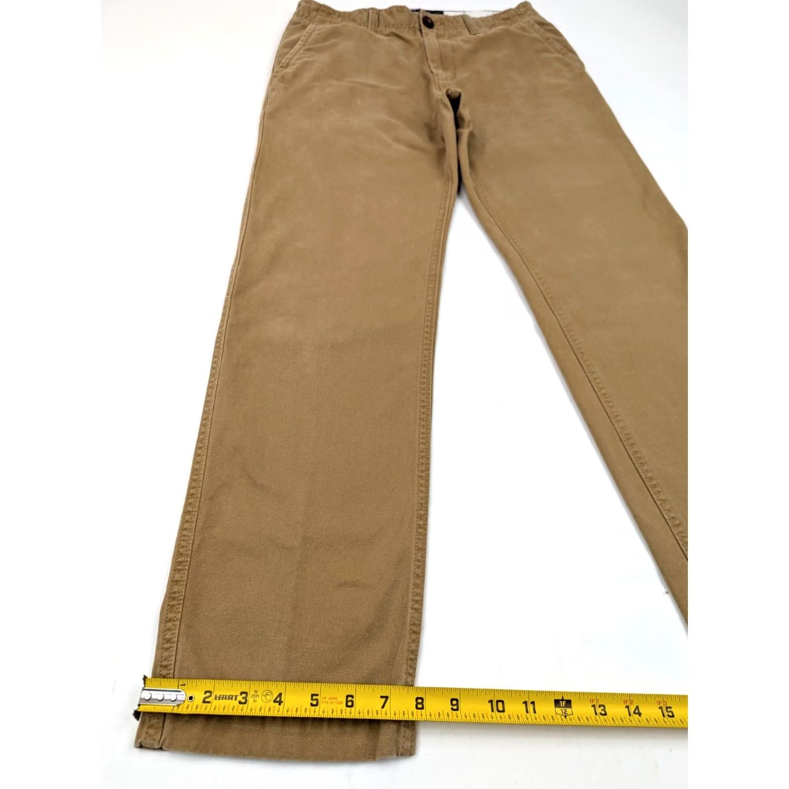 American Eagle Outfitters American Eagle Outfitters Relaxed Straight Denim Pants Men 29x30 Brown Khaki Cordoroy? Size US 29 - 2 Thumbnail