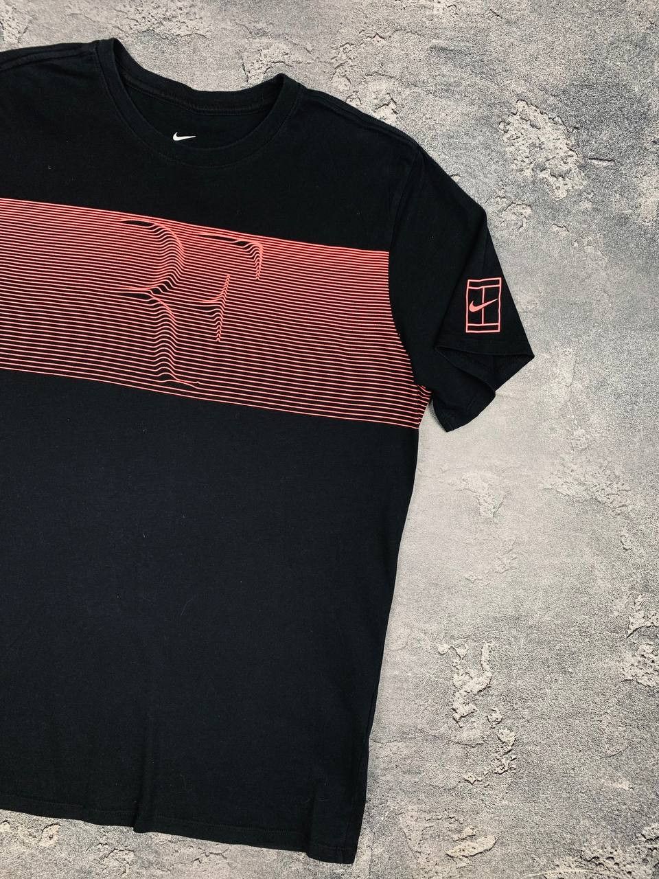 Nike Nike Roger Federer RF Court Black T-shirt Rare Size US L / EU 52-54 / 3 - 4 Thumbnail