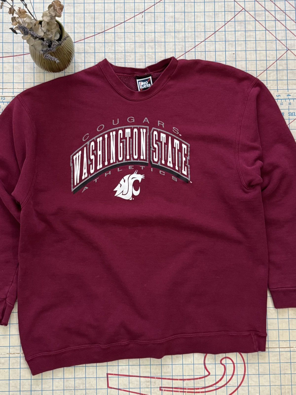 Pro Player Vintage Pro Player Washington State Cougars Athletics Crew Size US XXL / EU 58 / 5 - 3 Thumbnail