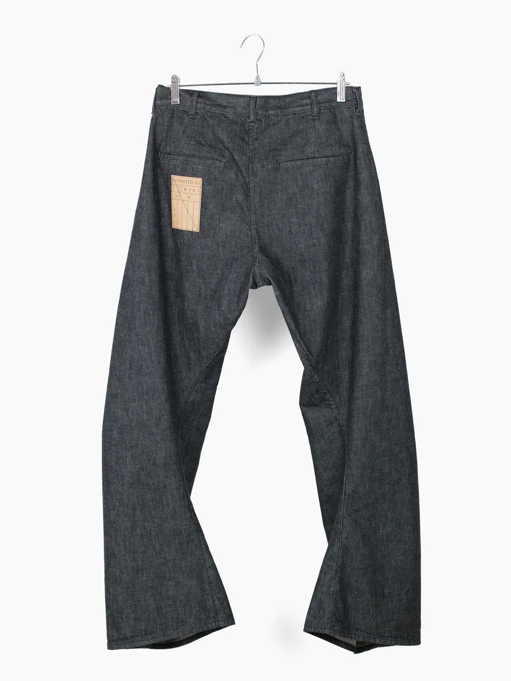 SOSHIOTSUKI Soshiotsuki Warped Bootcut Denim Black size 48 Size US 34 / EU 50 - 9 Thumbnail