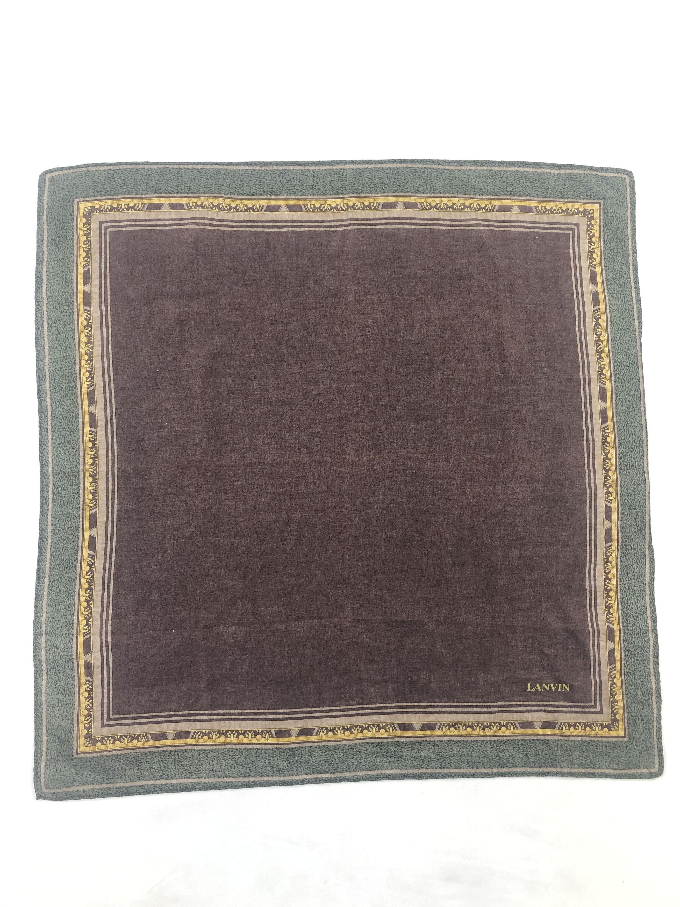 Lanvin × Vintage Lanvin Handkerchief / Bandana / Neckerchief Size ONE SIZE - 1 Thumbnail