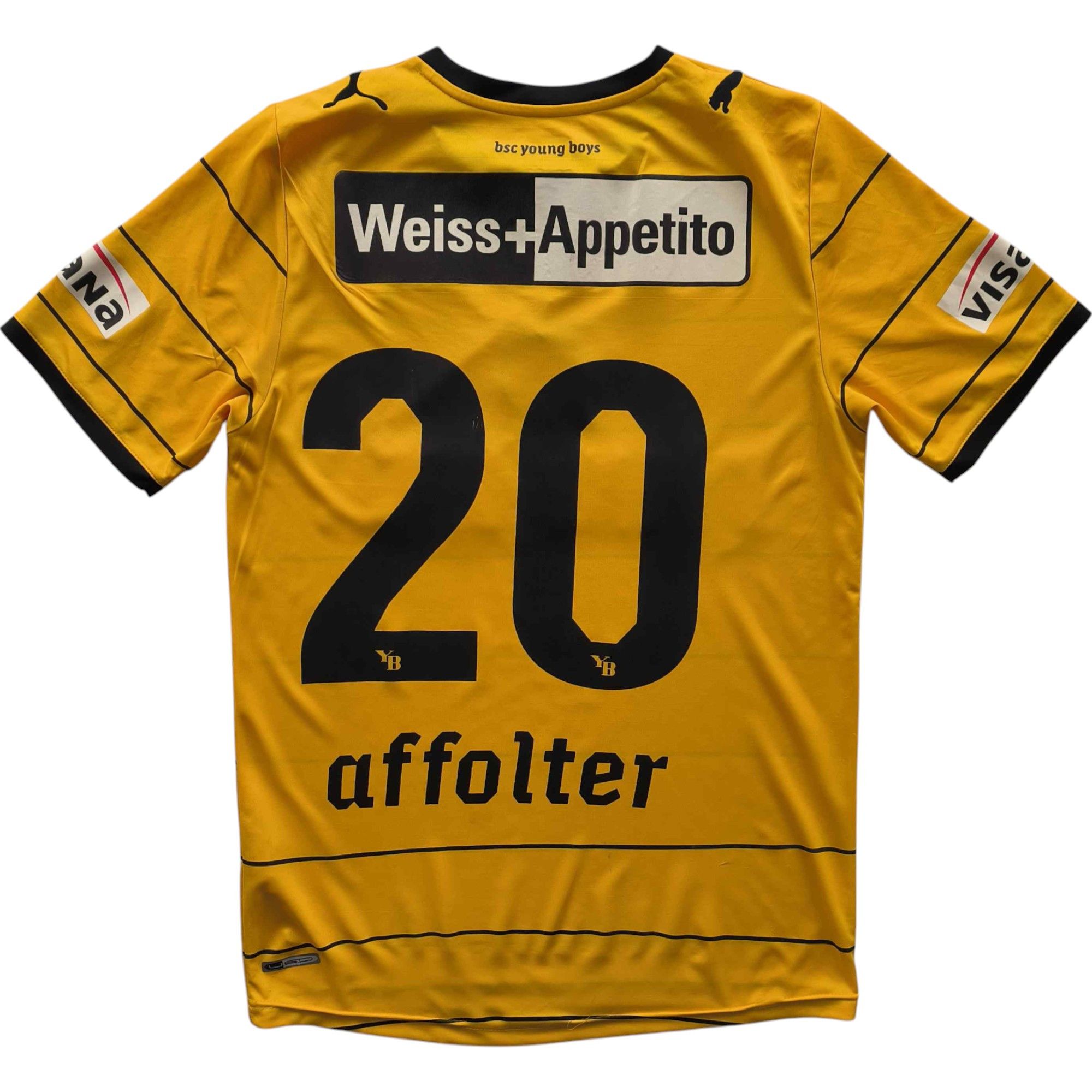Puma Young Boys 2011-12 Puma home Affolter football jersey size S Size US S / EU 44-46 / 1 - 1 Thumbnail