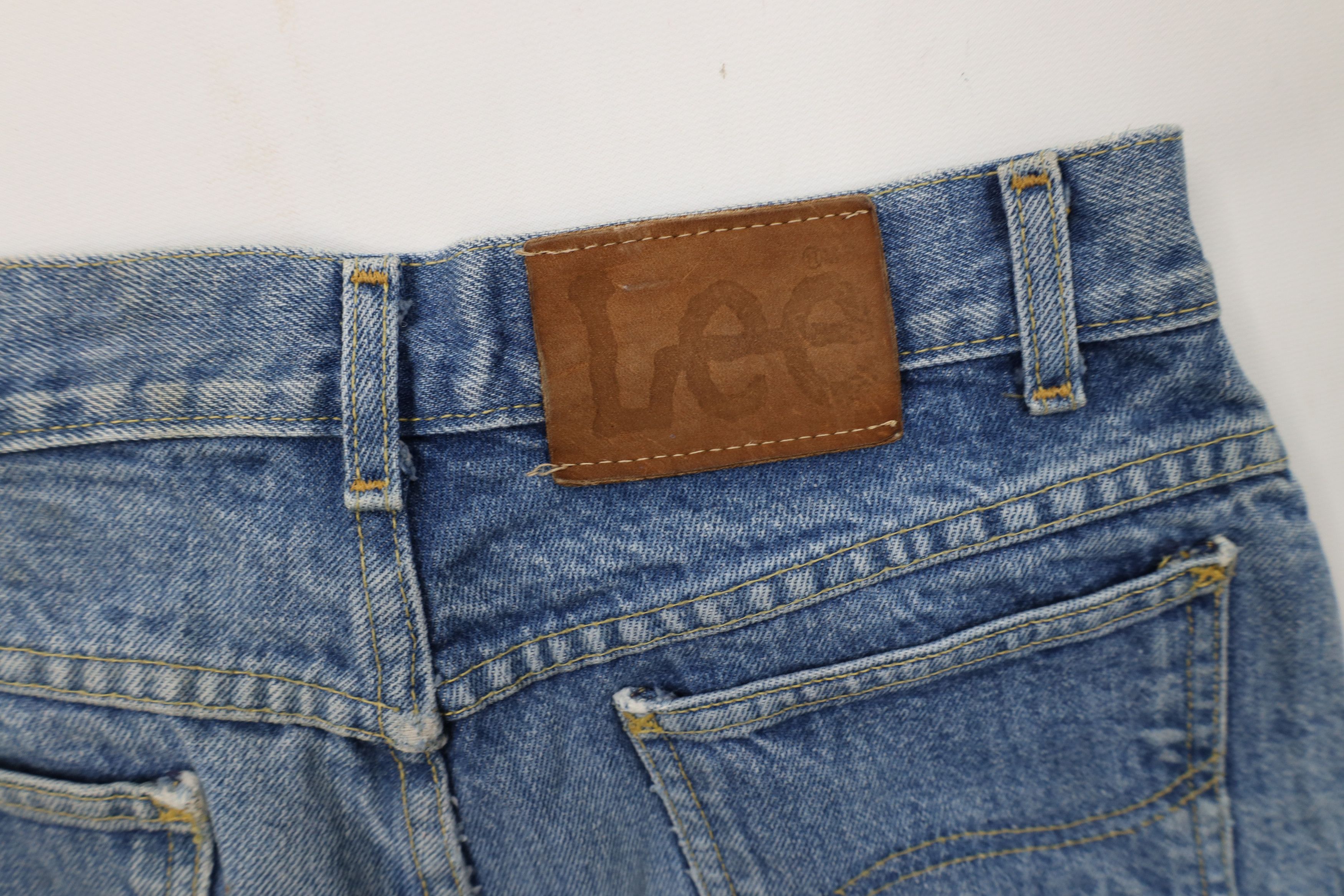 Lee Vintage 80s 90s Lee Straight Leg Denim Jeans Blue USA Size US 30 / EU 46 - 14 Thumbnail