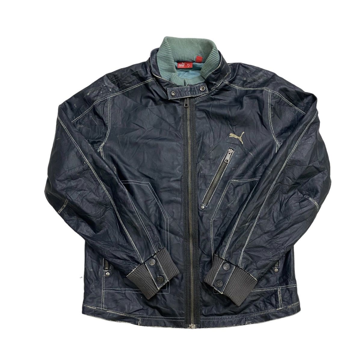 Puma PUMA RIDER JACKET GENUINE LEATHER Size US M / EU 48-50 / 2 - 9 Thumbnail