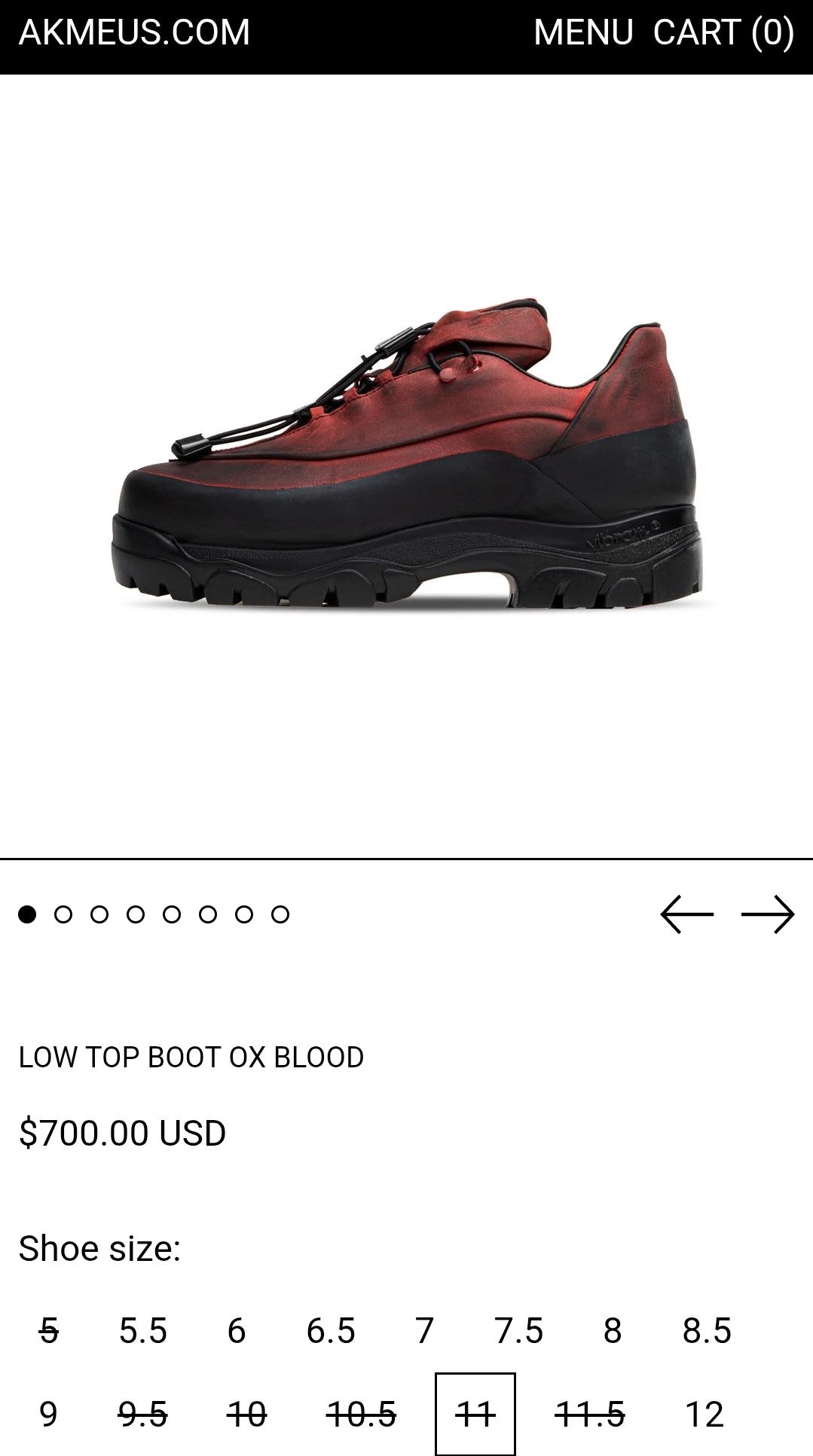 Other Akme 5pm Low Top boots Size US 11 / EU 44 - 2 Thumbnail
