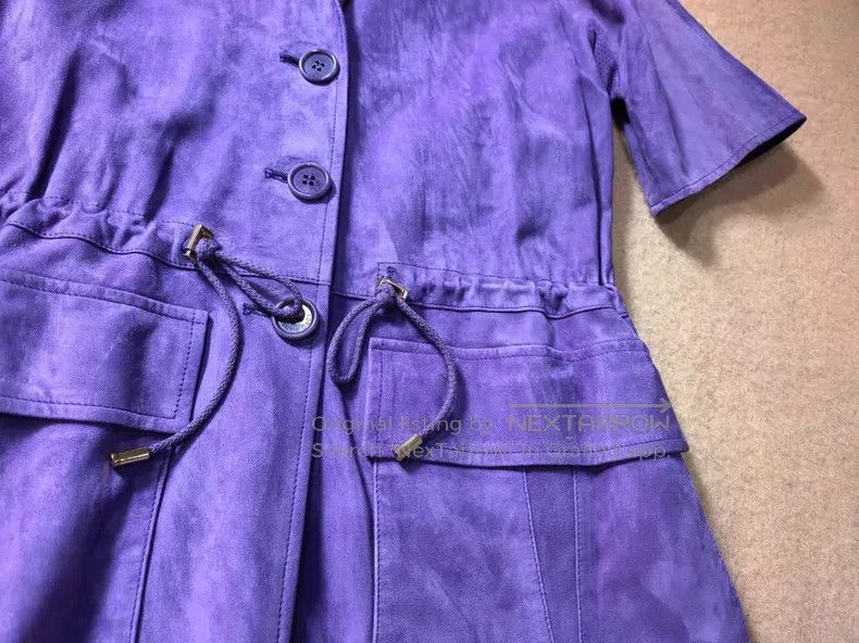 Loro Piana Loro Piana Lady Suede Short Sleeve Jacket Size XS / US 0-2 / IT 36-38 - 3 Thumbnail