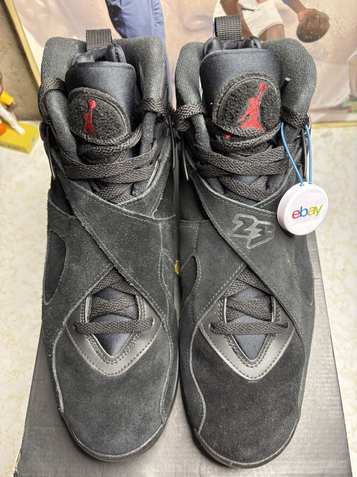Jordan Brand Air Jordan 8 Retro Bred Size US 11.5 / EU 44-45 - 2 Thumbnail