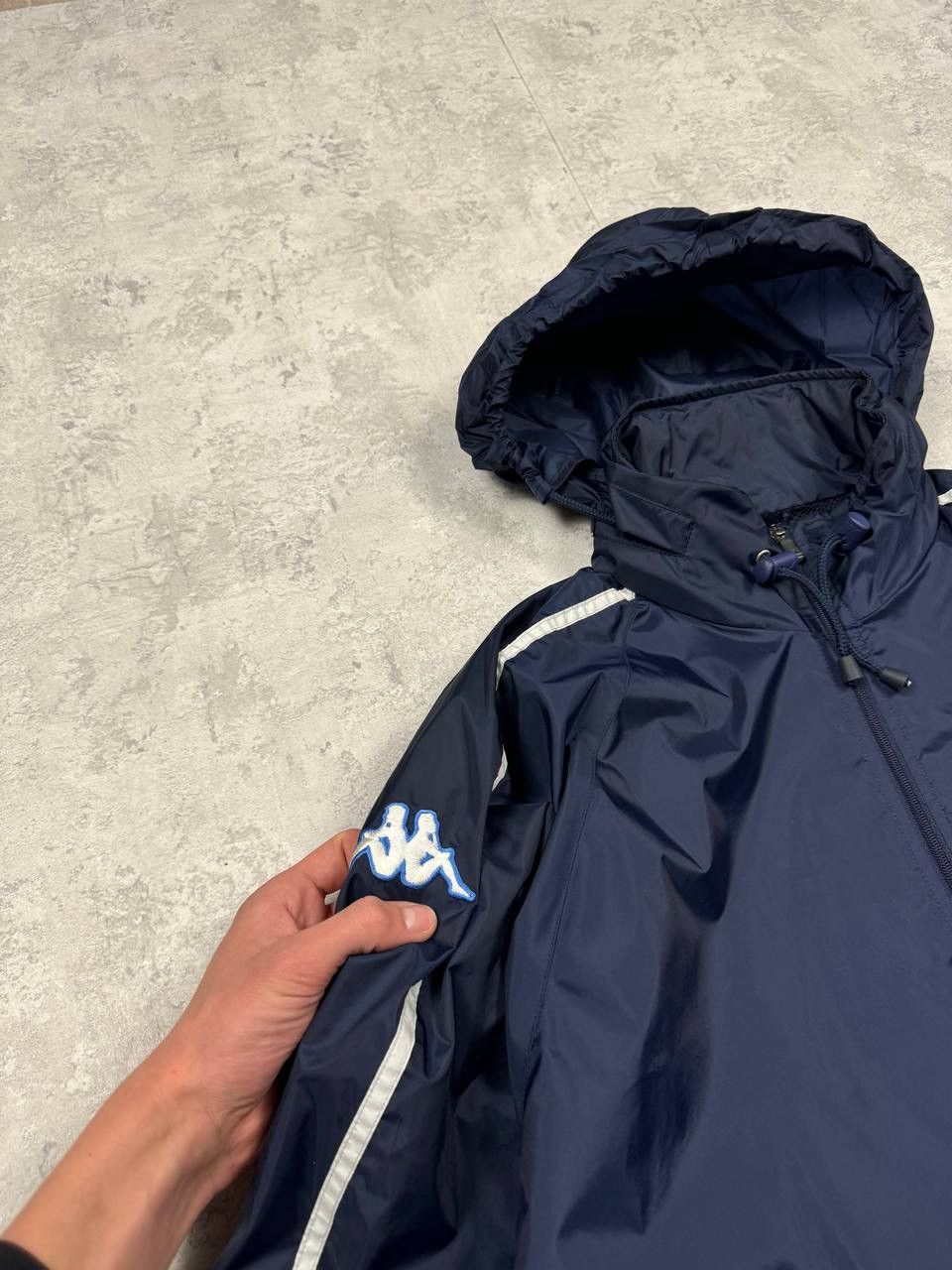 Kappa 2002 Italy World Cup Kappa Sideline Training Navy Jacket Size US M / EU 48-50 / 2 - 9 Thumbnail