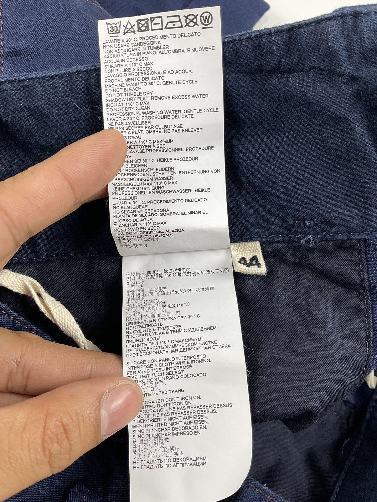 Marni Marni S/S'19 Workwear Gabardine Pants Size US 29 - 10 Thumbnail