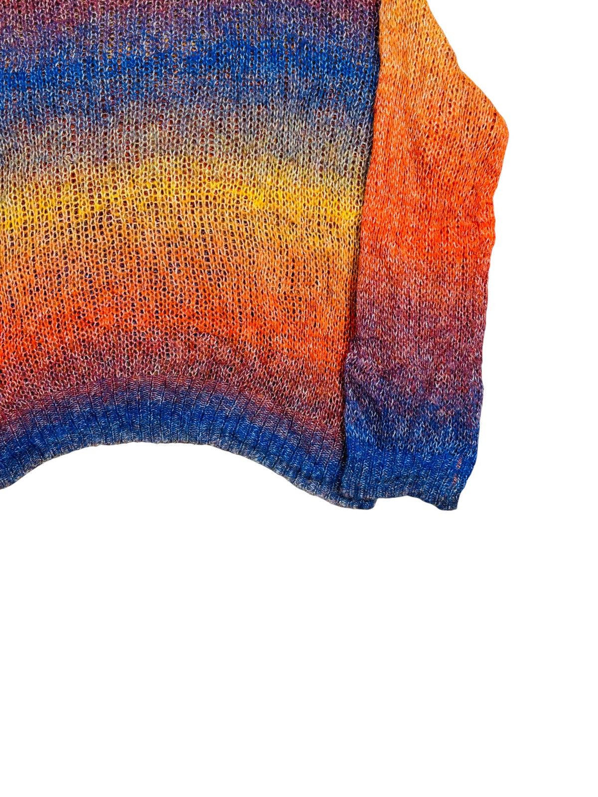 Tornado Mart 2000s Tornado Mart - Ombre Knitted Sweater Size US M / EU 48-50 / 2 - 3 Thumbnail