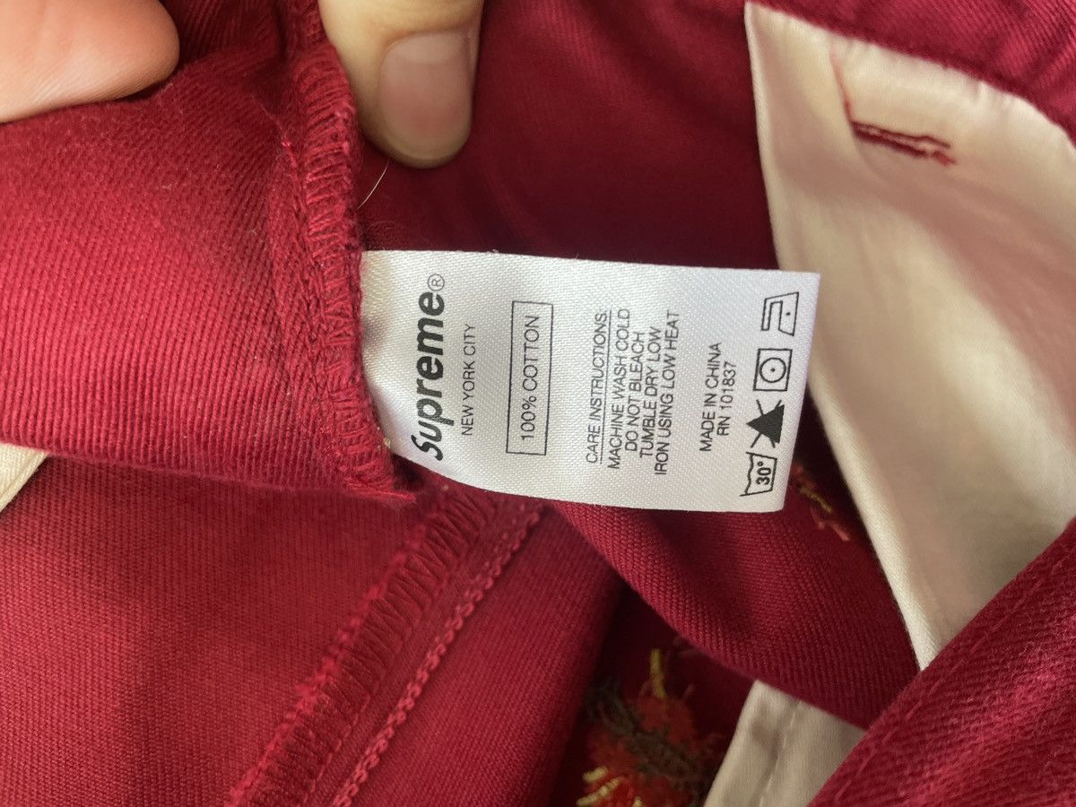 Supreme Supreme Red Sacred Hearts Pants Romeo Juliet Size 32 Size US 32 / EU 48 - 7 Thumbnail