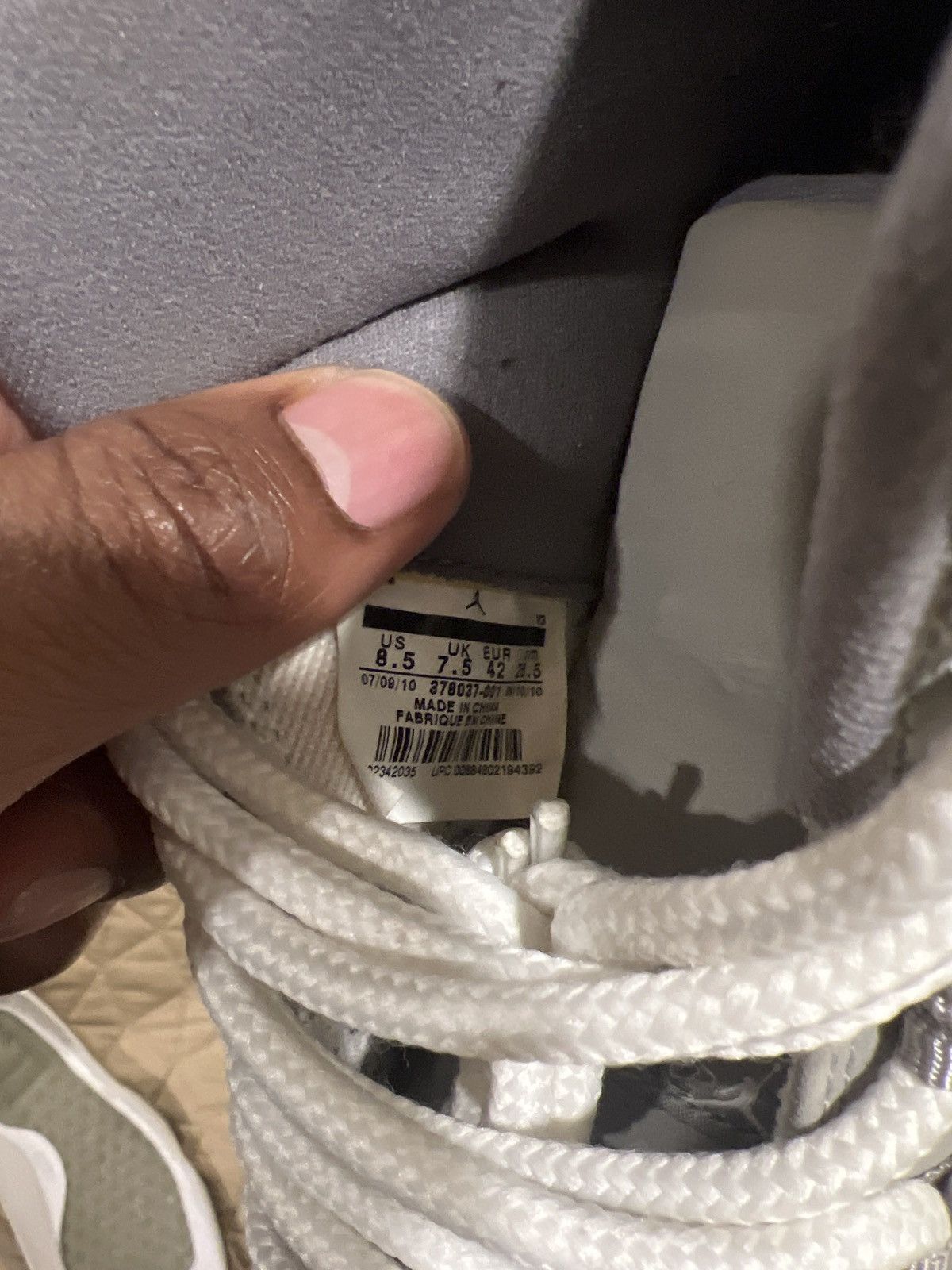 Jordan Brand × Nike Cool grey 11s Size US 8.5 / EU 41-42 - 6 Thumbnail