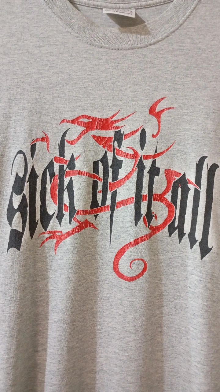 Band Tees Band tees vintage sick of it all 90s hardcore Size US M / EU 48-50 / 2 - 2 Thumbnail