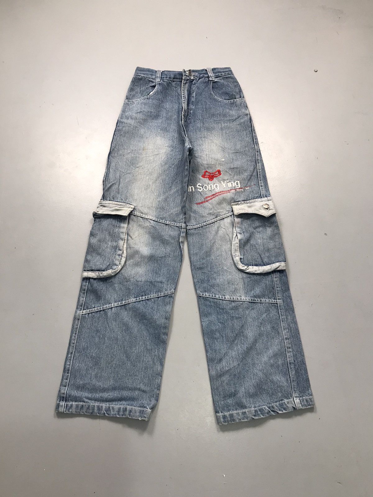 JNCO Vintage Xin song ying cargodenim Size 24" / US 00 / IT 34 - 2 Thumbnail