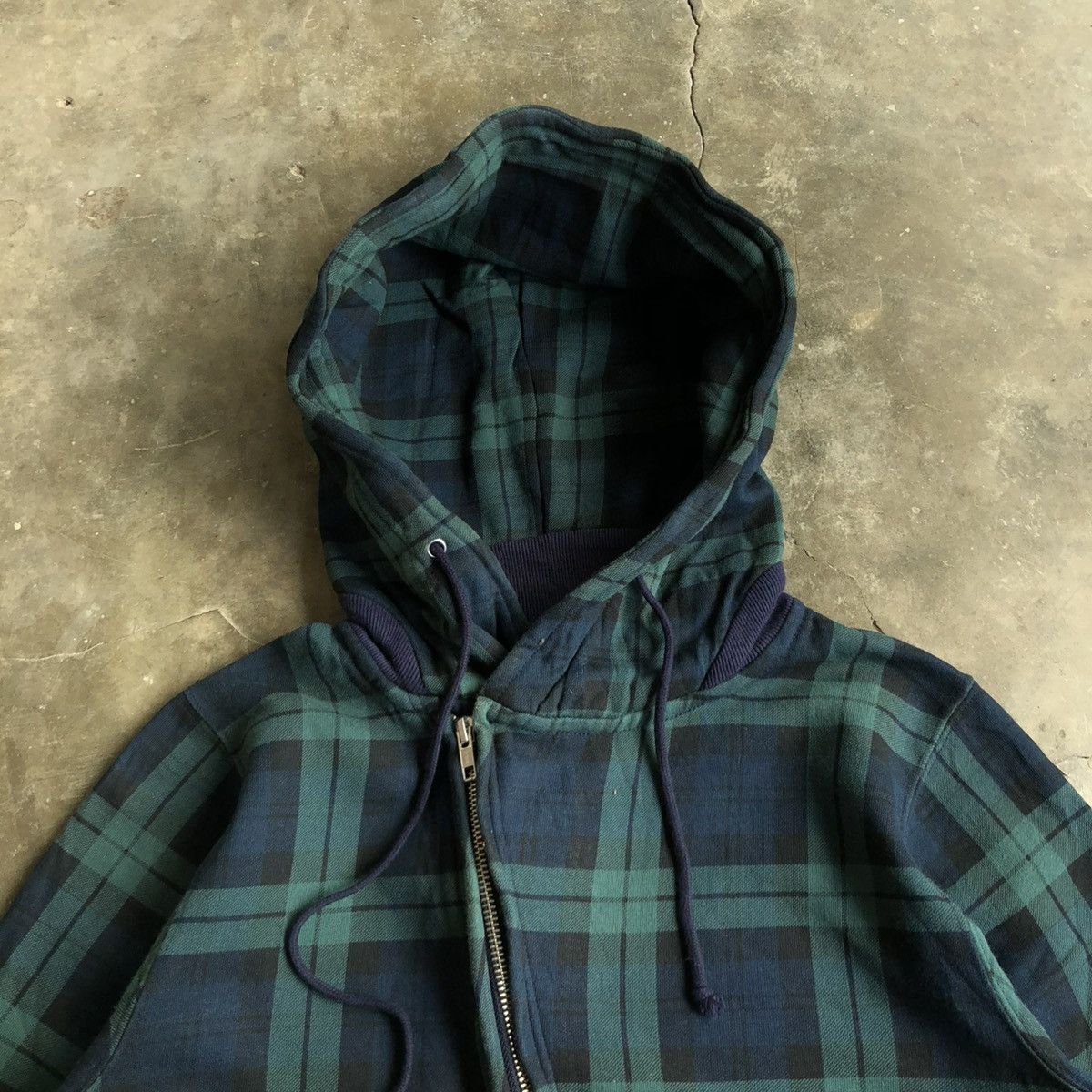 Beams Plus 2000s Beams Heart Asymatrical Wired Ziphoodie Beauty Beast Size US M / EU 48-50 / 2 - 7 Thumbnail