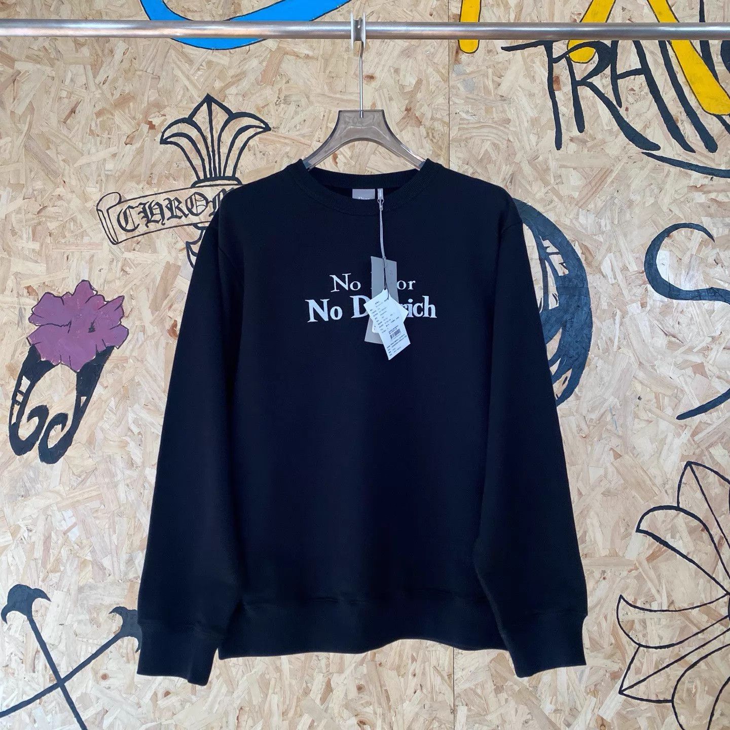 Dior DIOR 26 Embroidered Oversized LS Sweatshirt L Size US L / EU 52-54 / 3 - 1 Thumbnail
