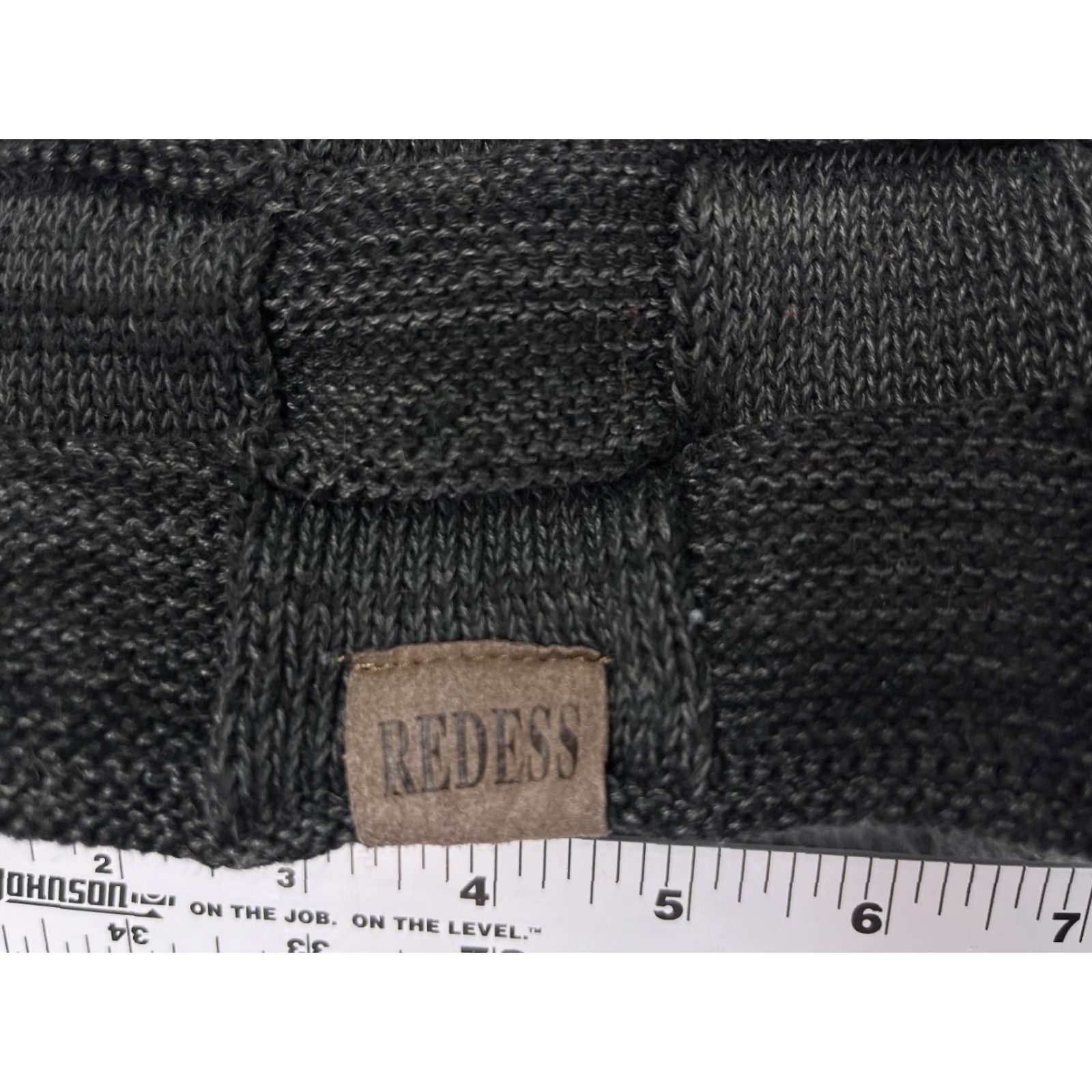 Vintage REDESS Beanie Toque Womens One Size Black Sherpa Fleece 100% Acrylic Lined Size ONE SIZE - 2 Thumbnail