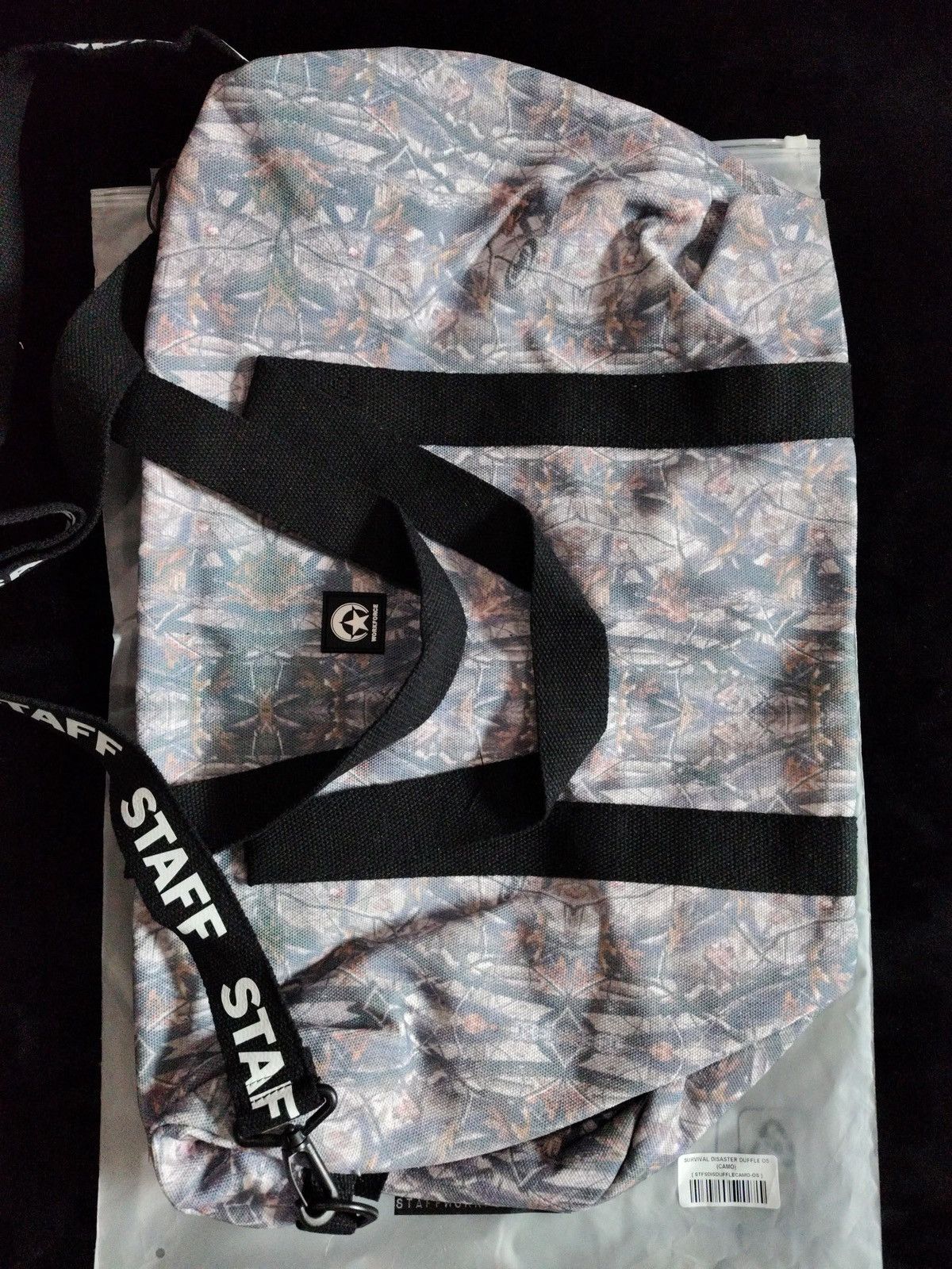 STAFF WORKFORCE Survival disaster duffle (camo) Size ONE SIZE - 4 Thumbnail