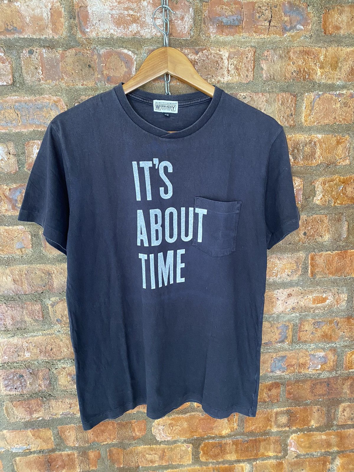 Engineered Garments Engineered Garments it's about time tee Size US M / EU 48-50 / 2 - 2 Thumbnail
