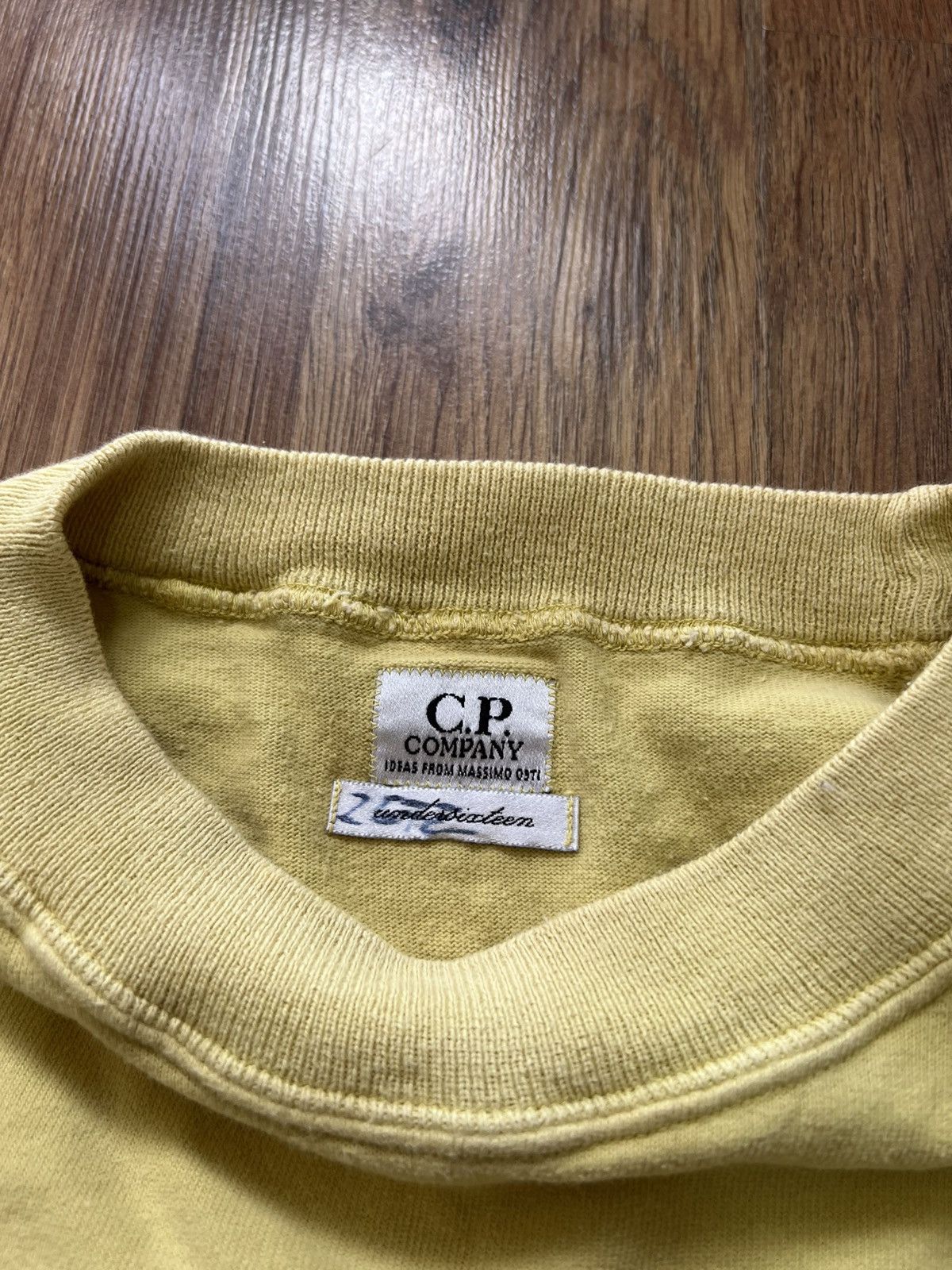 C.P. Company C.P. Company Yellow Sweatshirt vintage 1990 Size US S / EU 44-46 / 1 - 8 Thumbnail