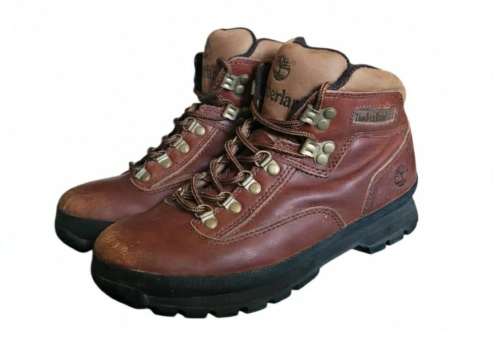 Timberland Timberland Women's Euro Hiker Brown Leather Size 8.5 Size US 8.5 / IT 38.5 - 1 Thumbnail