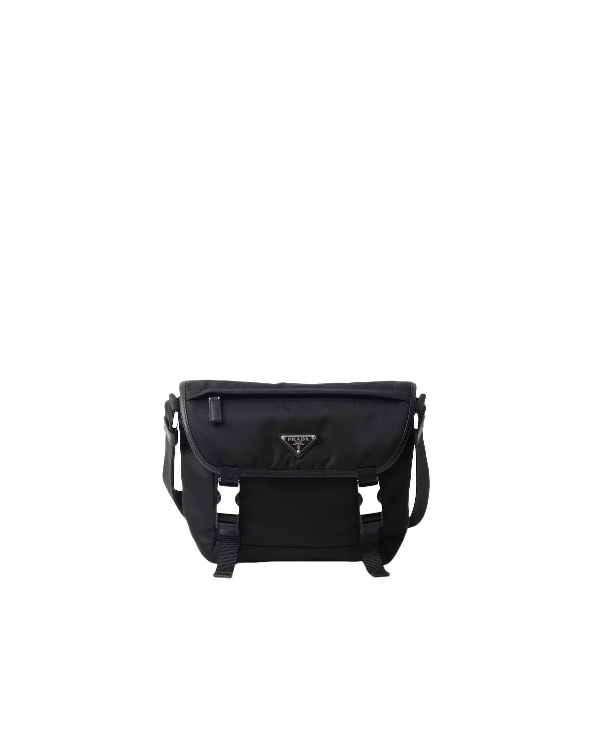 Prada PRADA Black Re-Nylon Saffiano Shoulder Bag Size ONE SIZE - 1 Thumbnail