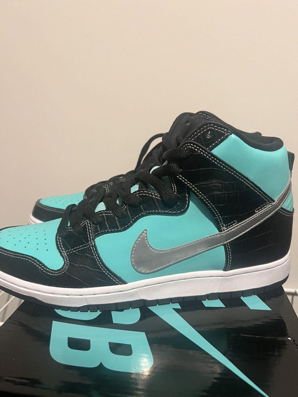 Diamond Supply Co. × Nike Nike SB Dunk High Diamond Supply Co. Size US 12 / EU 45 - 1 Thumbnail
