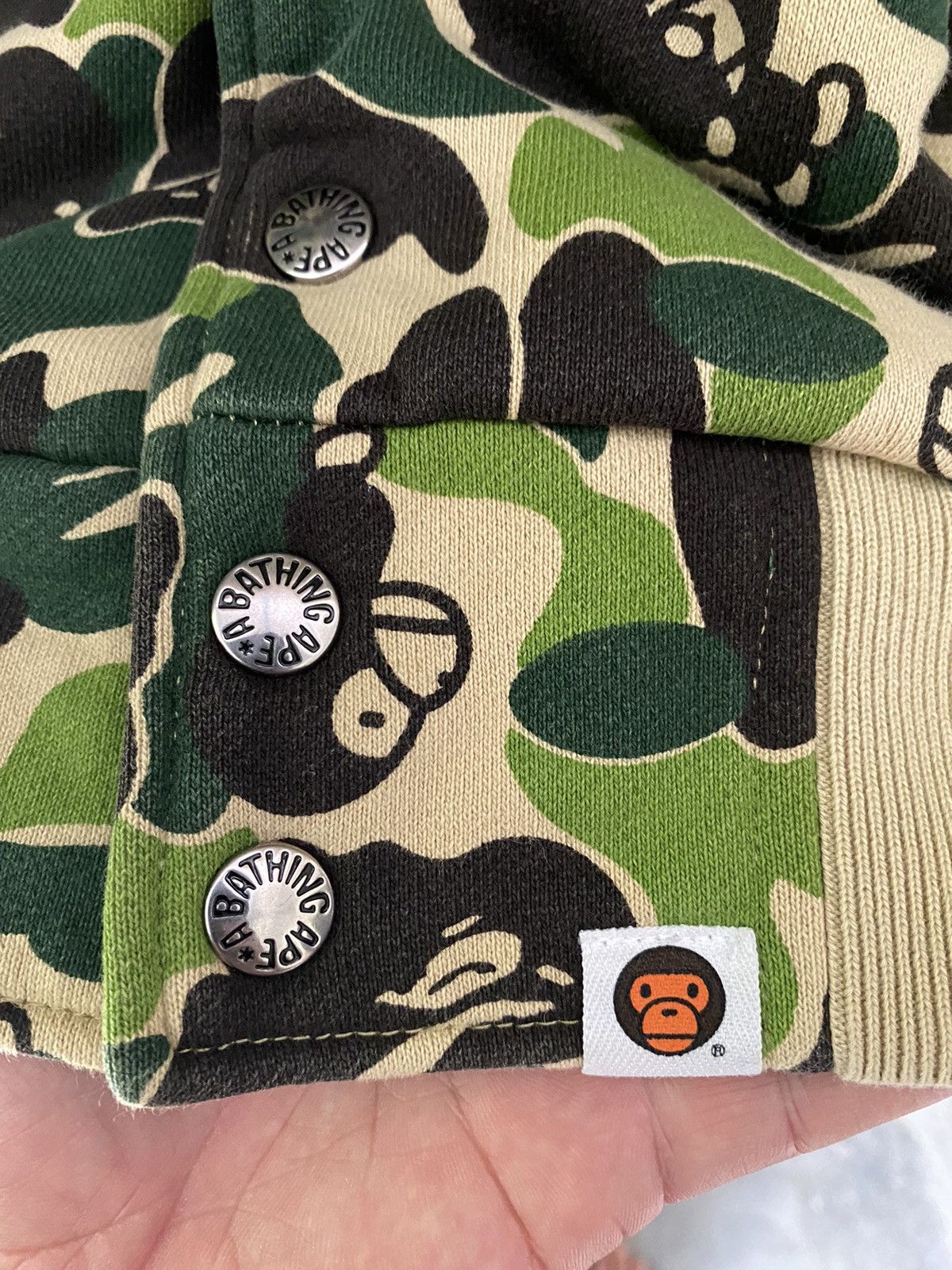 Bape × Nigo OG 2006 Bape Baby Milo ABC camo sweat varsity Size US L / EU 52-54 / 3 - 12 Thumbnail