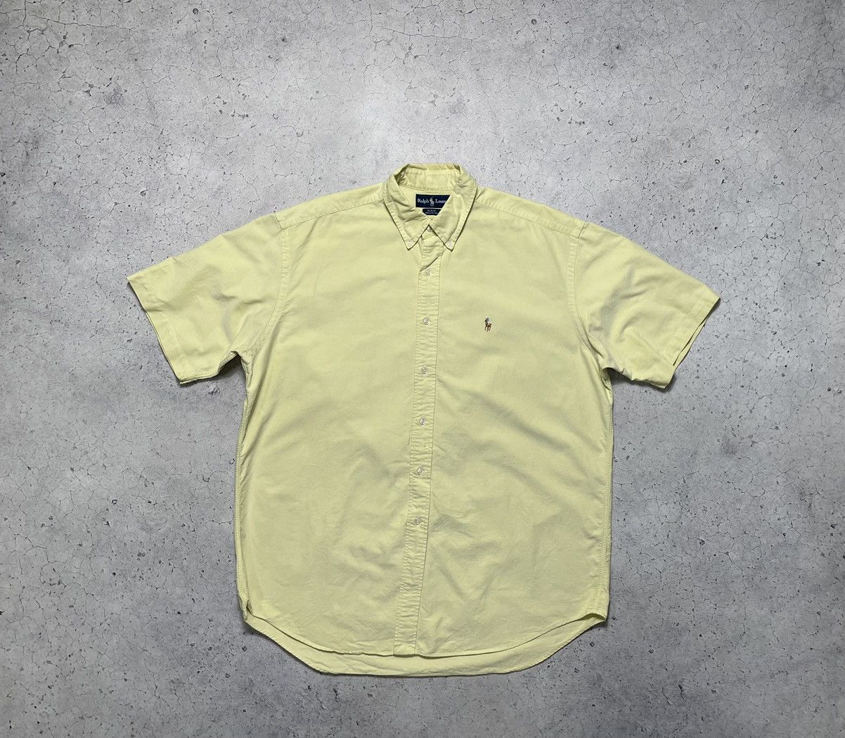 Polo Ralph Lauren × Ralph Lauren × Vintage Polo Ralph Lauren Button Up Short Sleeve Shirt PRL Vintage Size US L / EU 52-54 / 3 - 1 Thumbnail