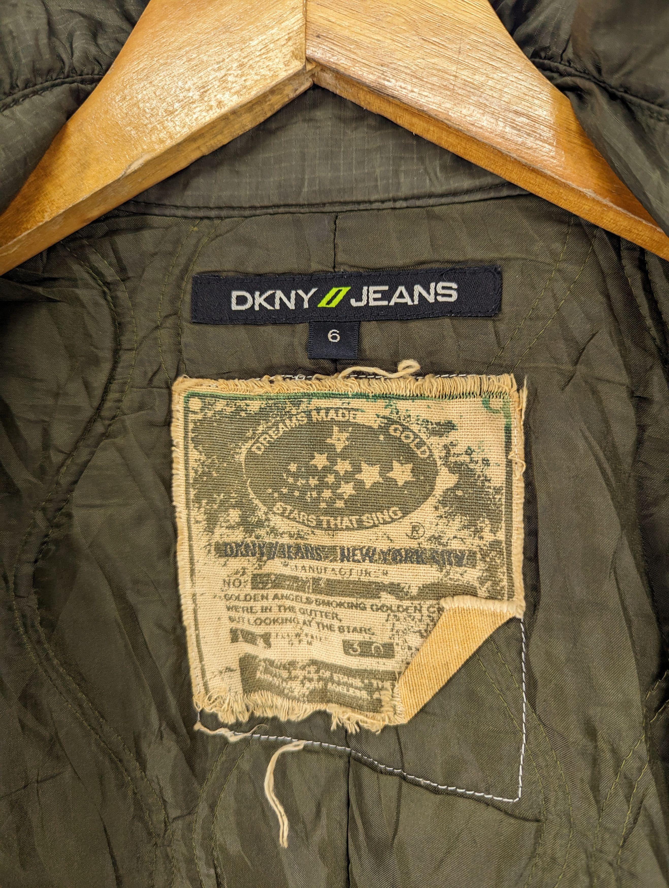 DKNY DKNY Jeans Long Zipper Jacket Size S / US 4 / IT 40 - 9 Thumbnail