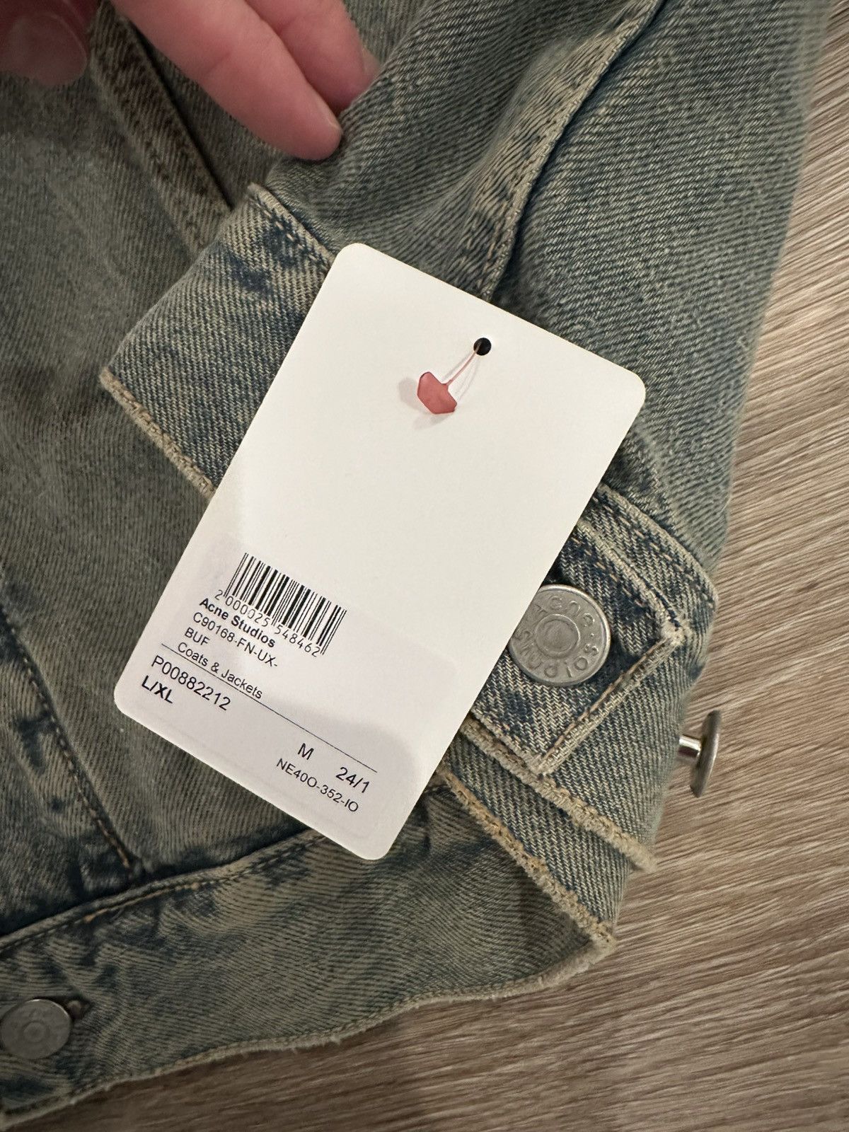 Acne Studios Acne Studios “Delta” Denim Jacket Size US XL / EU 56 / 4 - 4 Thumbnail