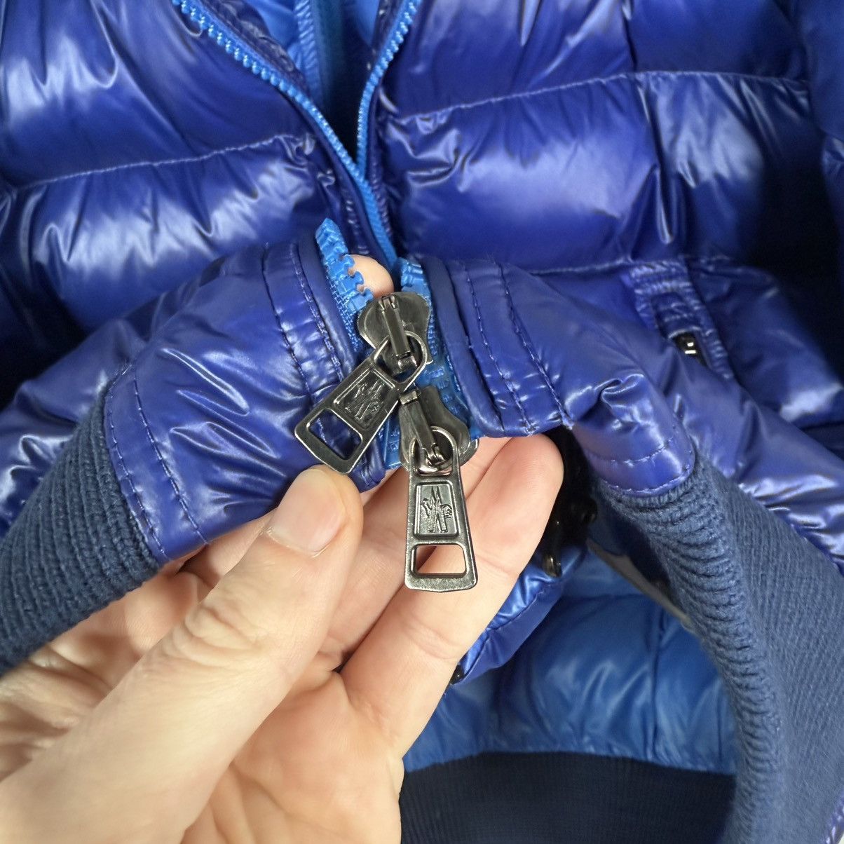 Moncler Moncler Marque Men’s Down Puffer Jacket Size 1 (S) Blue Size US S / EU 44-46 / 1 - 5 Thumbnail