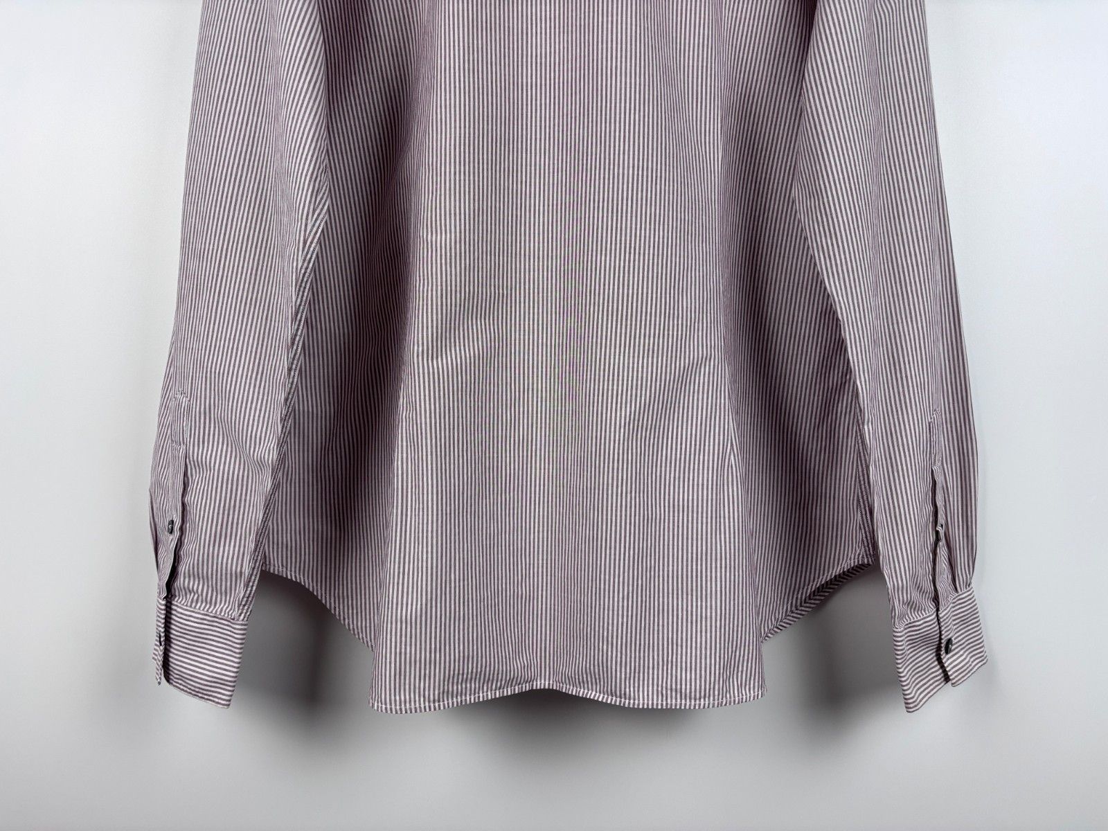 Paul Smith Paul Smith Long Sleeve Shirt Checked Striped Red White XXL Size US XXL / EU 58 / 5 - 6 Thumbnail