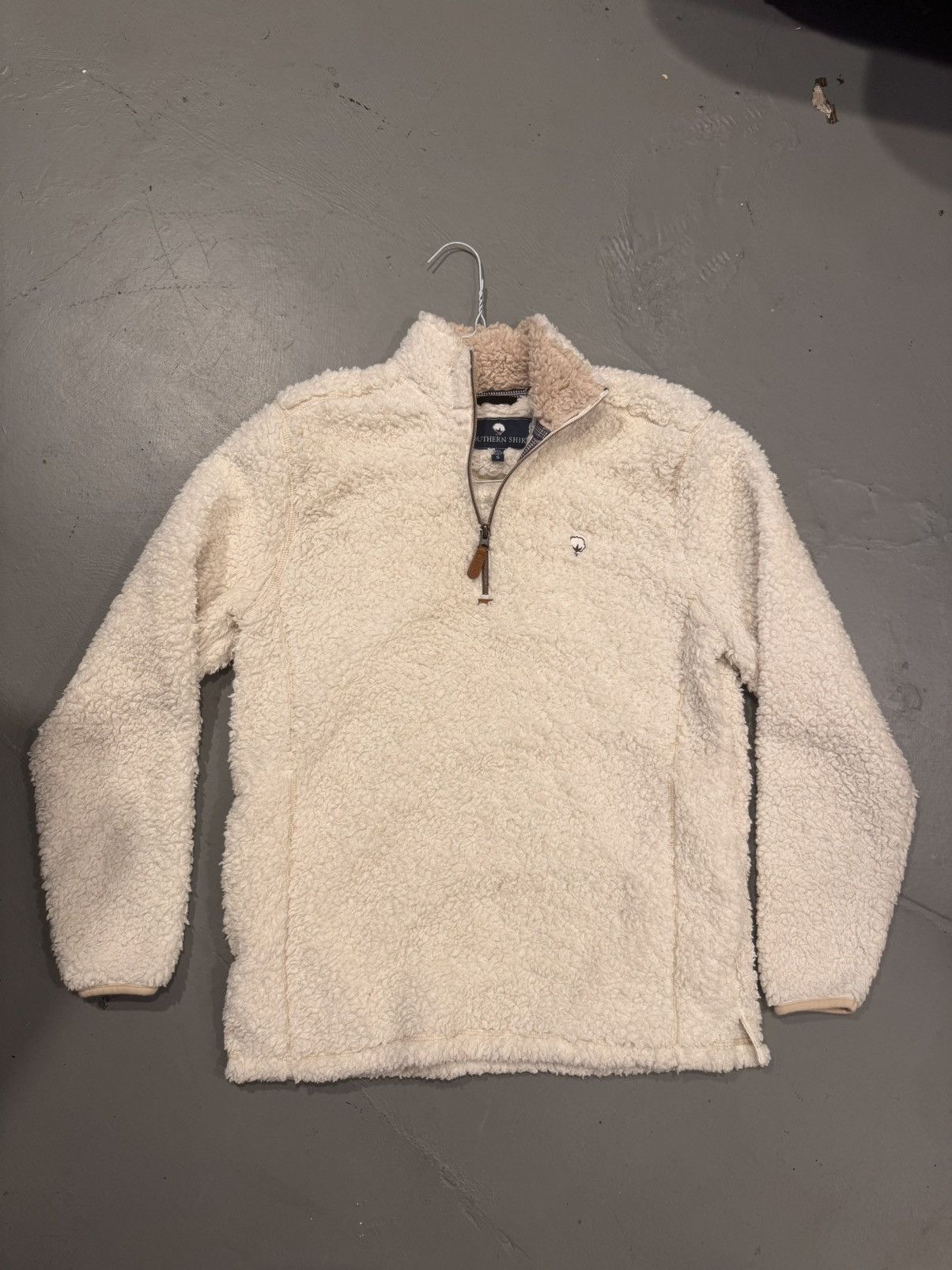 Other SOUTHERN SHIRT SHERPA PULLOVER W/ POCKETS- MARSHMELLOW Size US S / EU 44-46 / 1 - 1 Thumbnail
