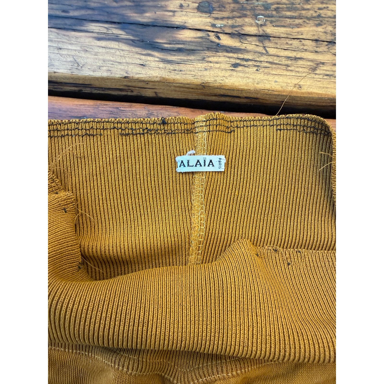 Alaia Vintage Alaia Paris Ribbed Pants Size 27" / US 4 / IT 40 - 6 Thumbnail